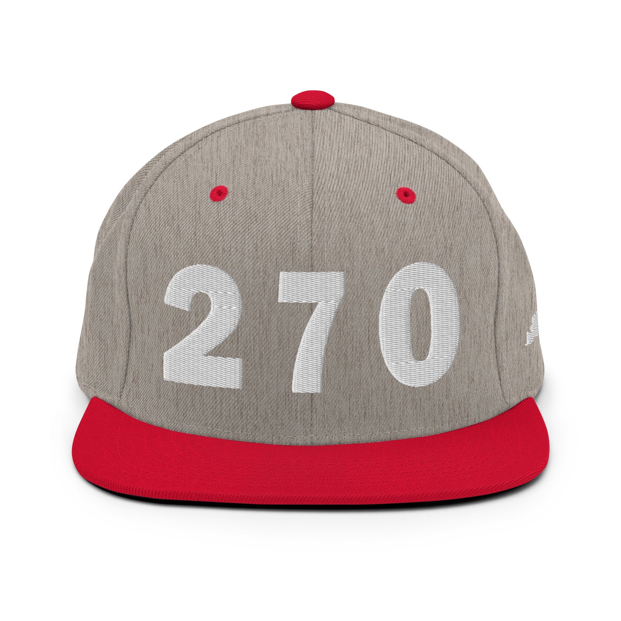 270 Area Code Snapback Hat