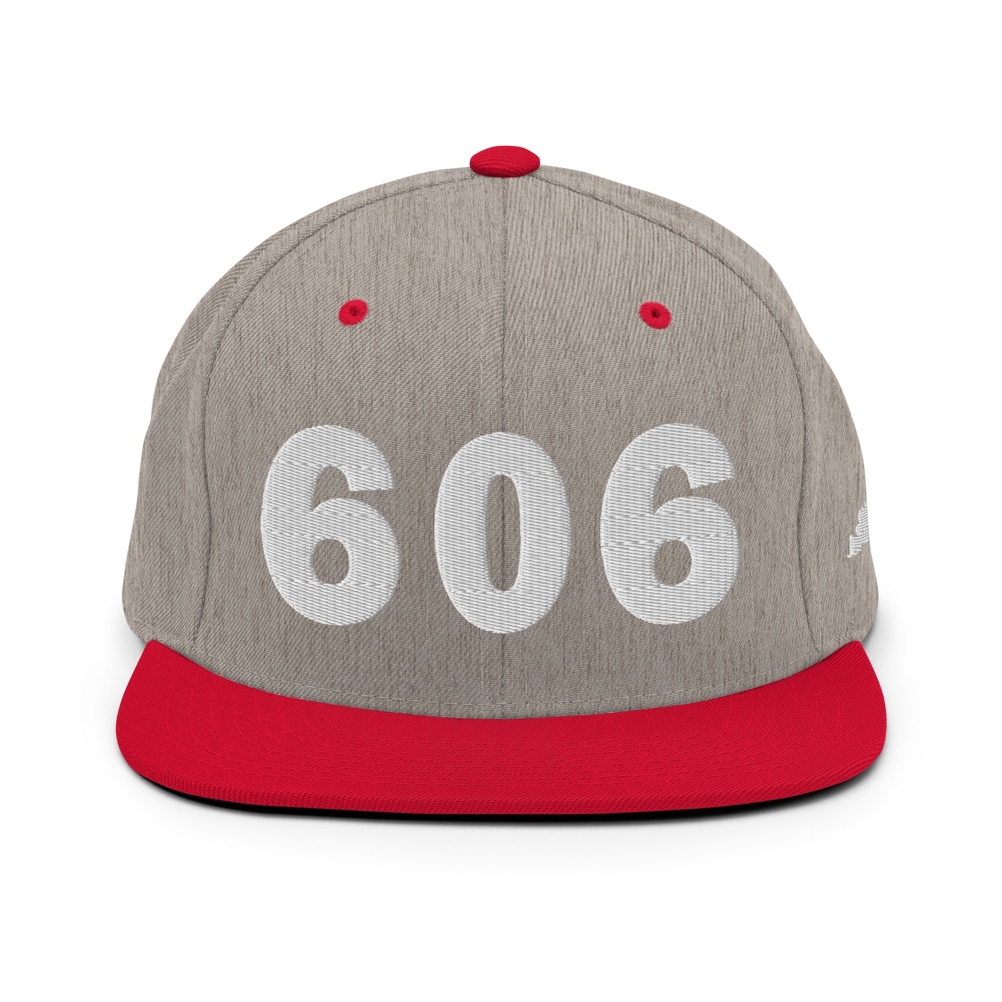 606 Area Code Snapback Hat