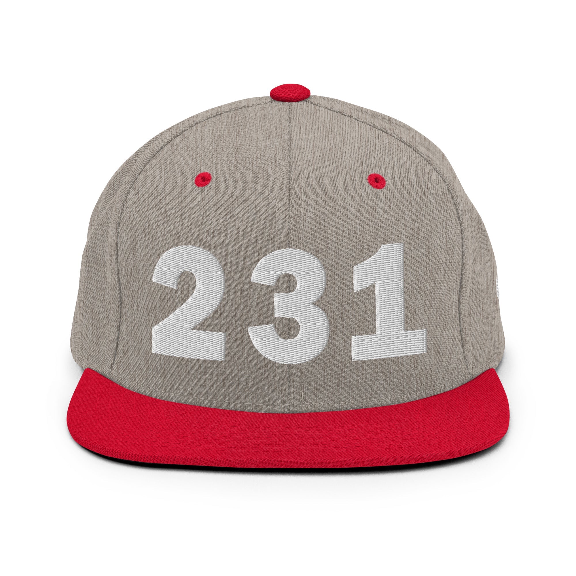 231 Area Code Snapback Hat