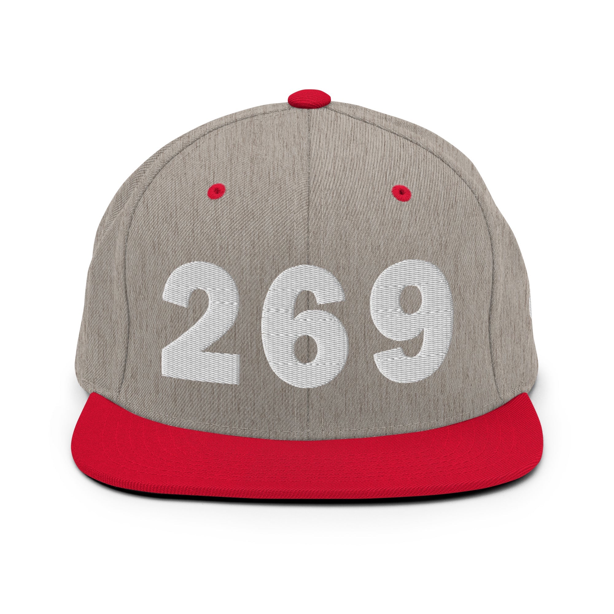 269 Area Code Snapback Hat