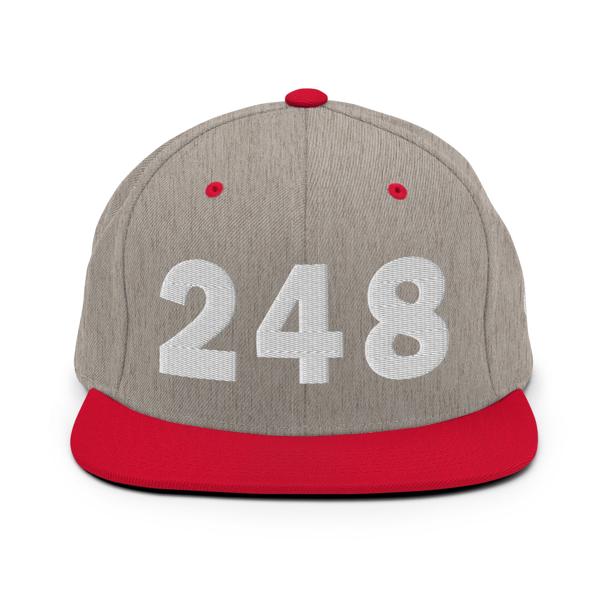 248 Area Code Snapback Hat
