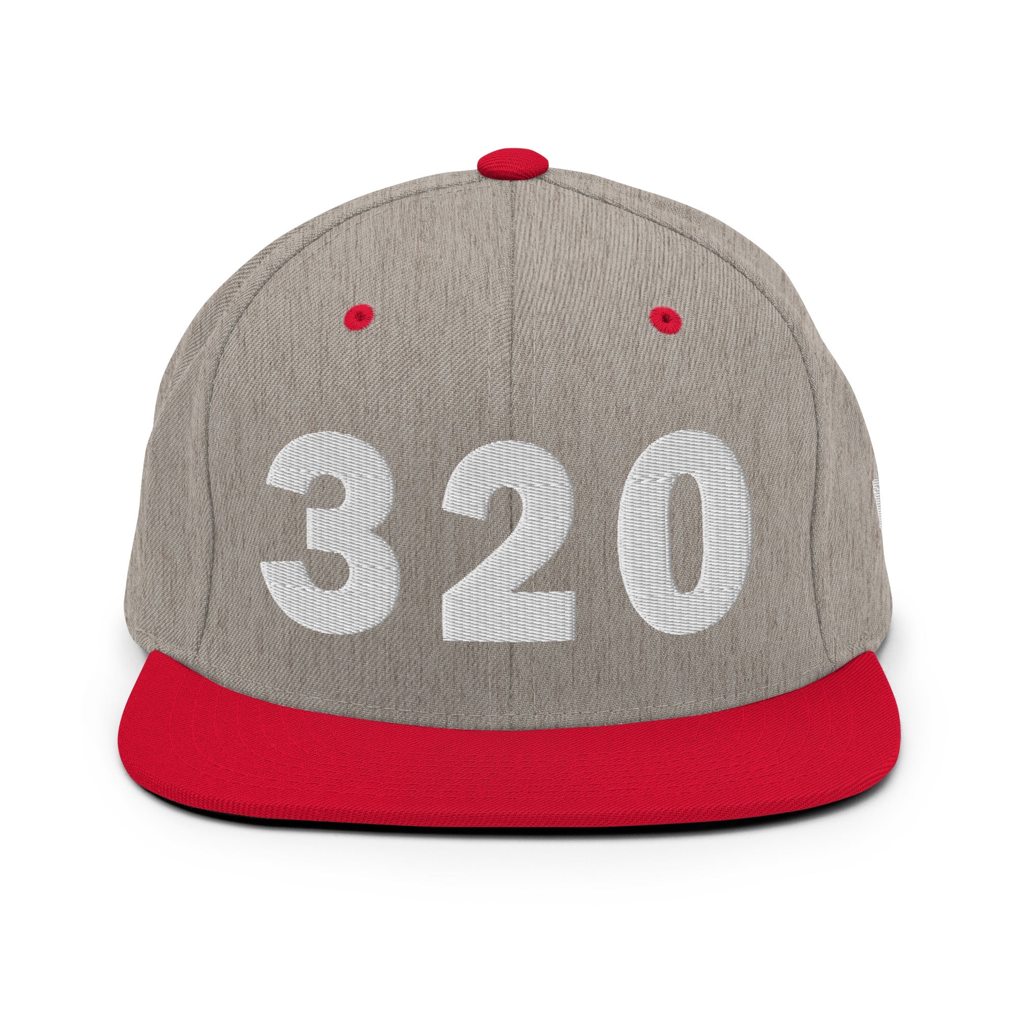 320 Area Code Snapback Hat