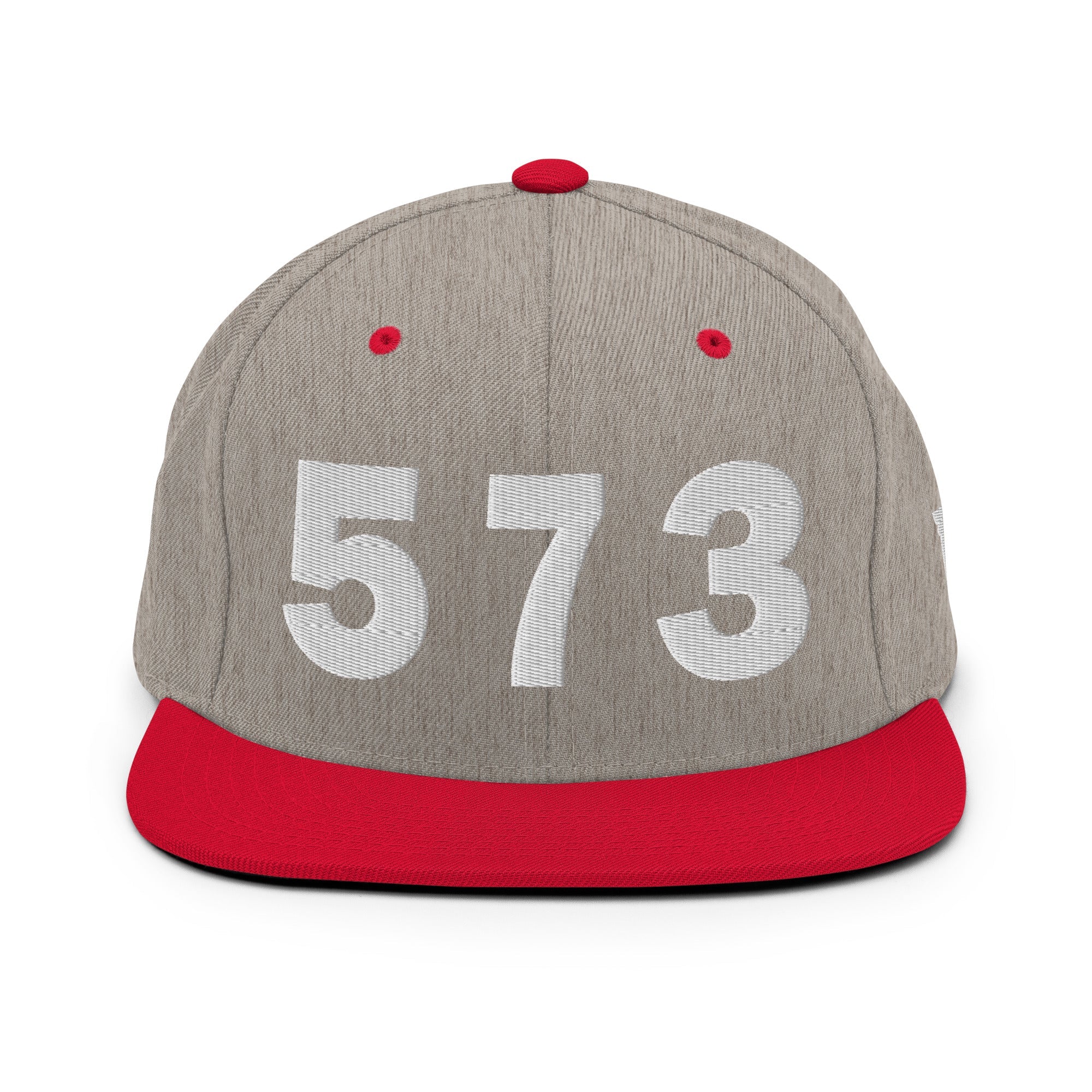 573 Area Code Snapback Hat