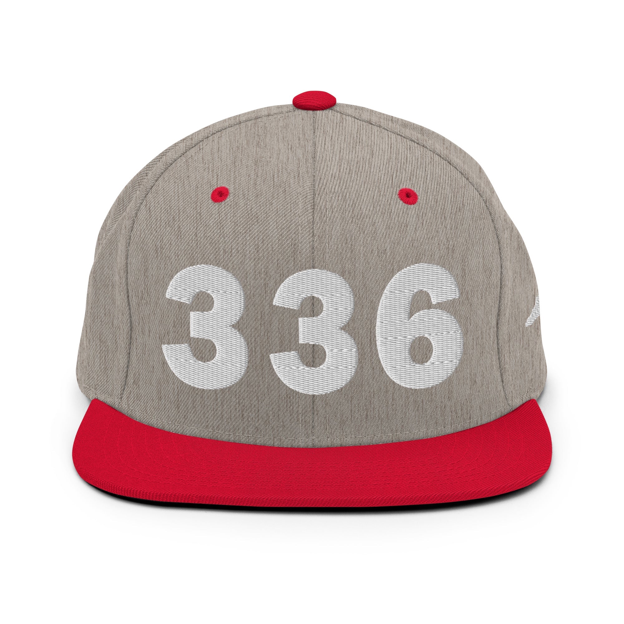336 Area Code Snapback Hat