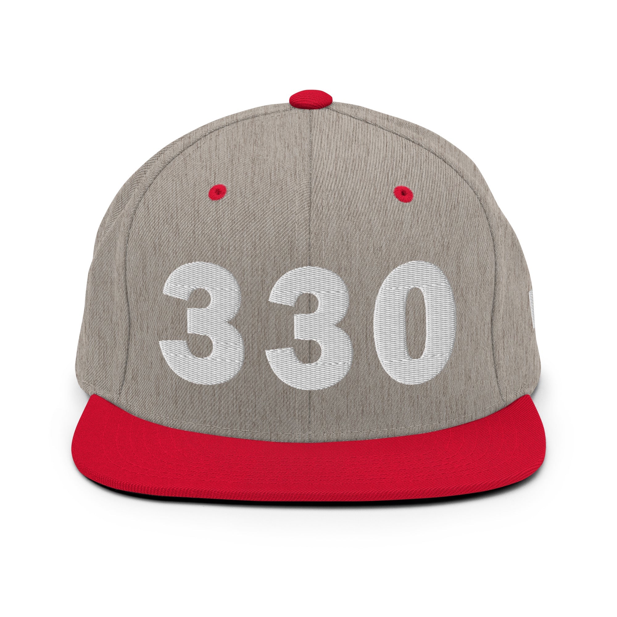 330 Area Code Snapback Hat