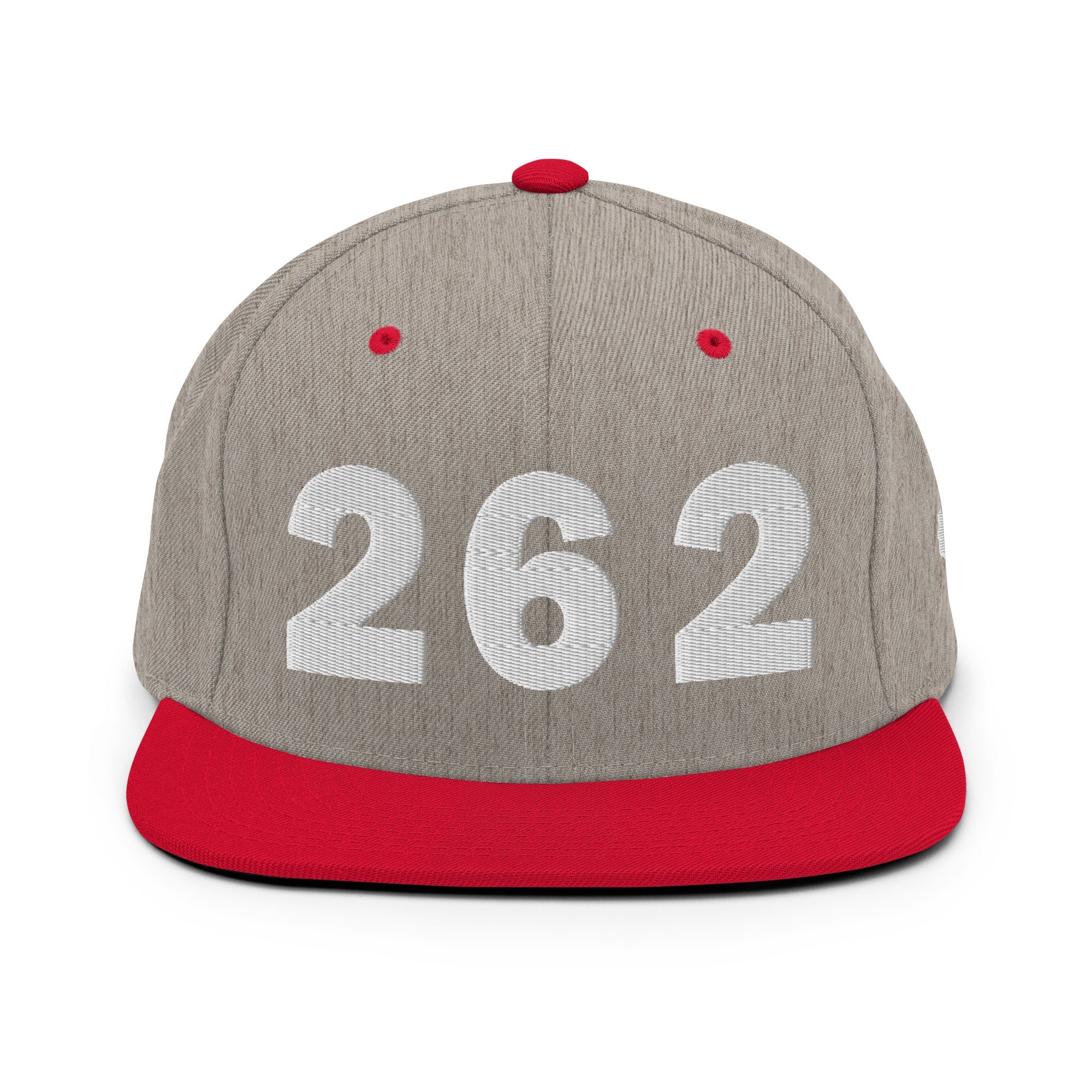 262 Area Code Snapback Hat