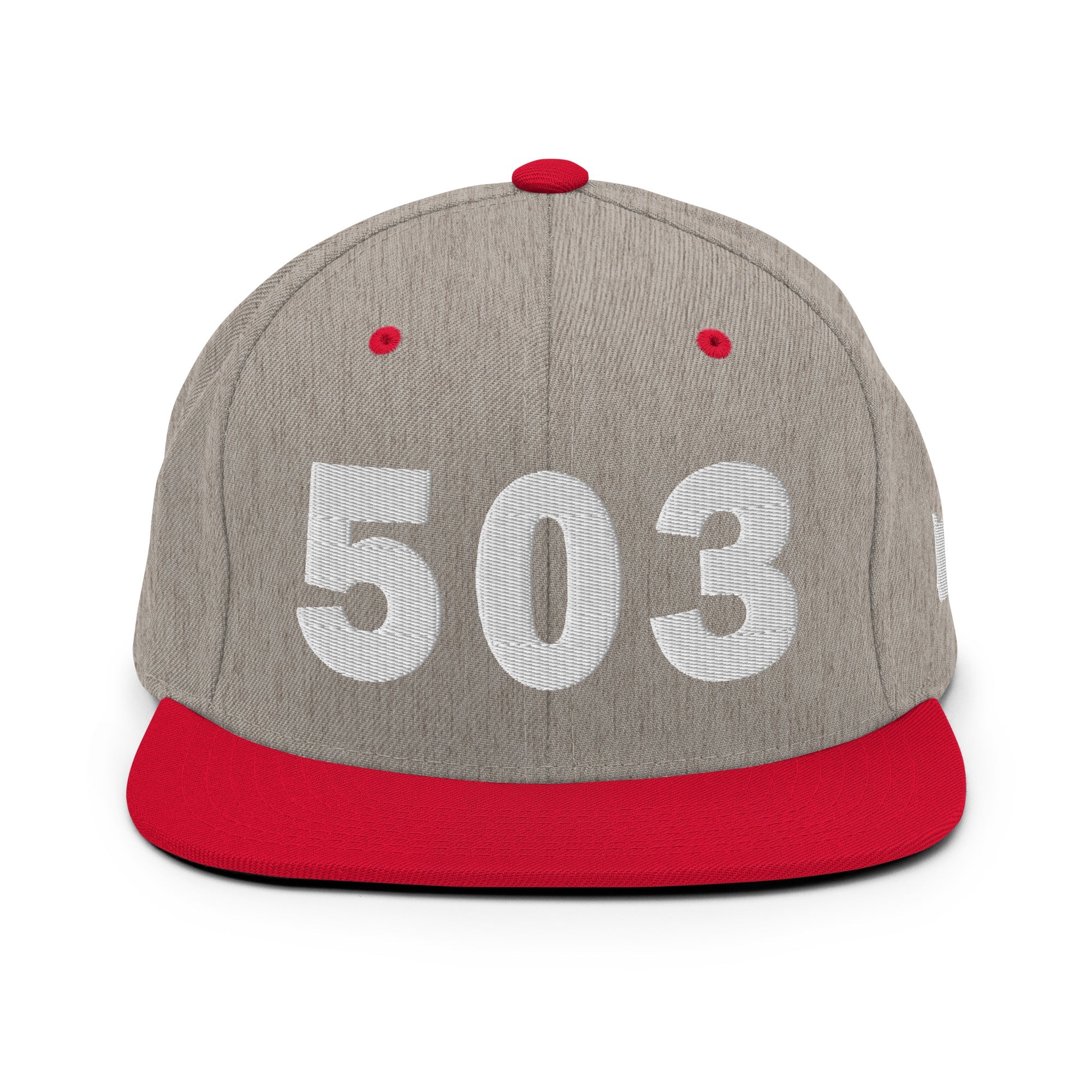 503 Area Code Snapback Hat
