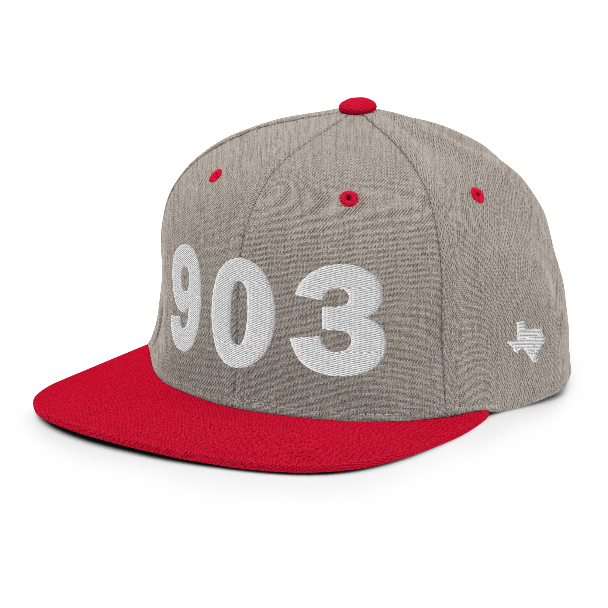 903 Area Code Snapback Hat