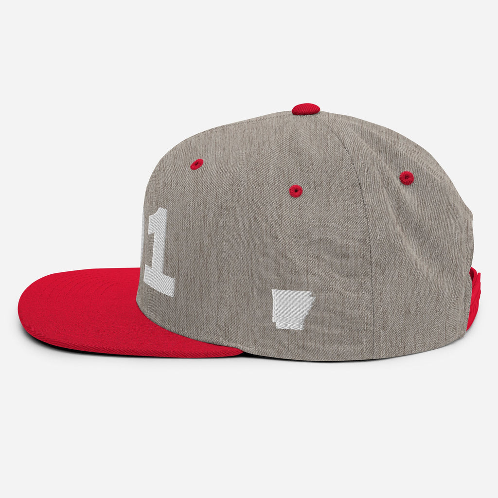 501 Area Code Snapback Hat
