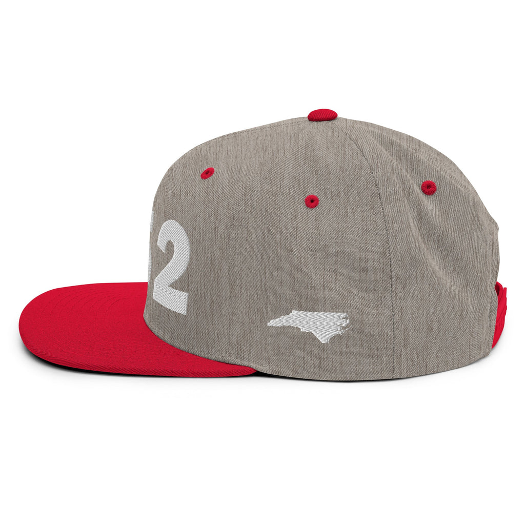 252 Area Code Snapback Hat