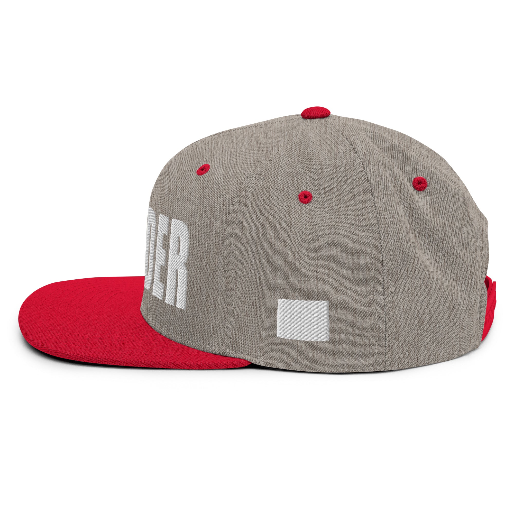 Boulder Colorado Snapback Hat