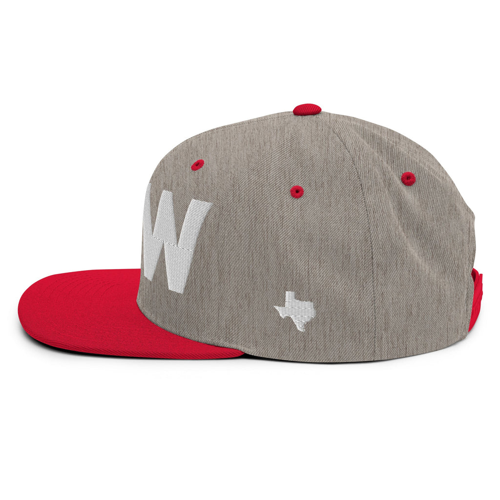 DWF Dallas Fort Worth Texas Snapback Hat