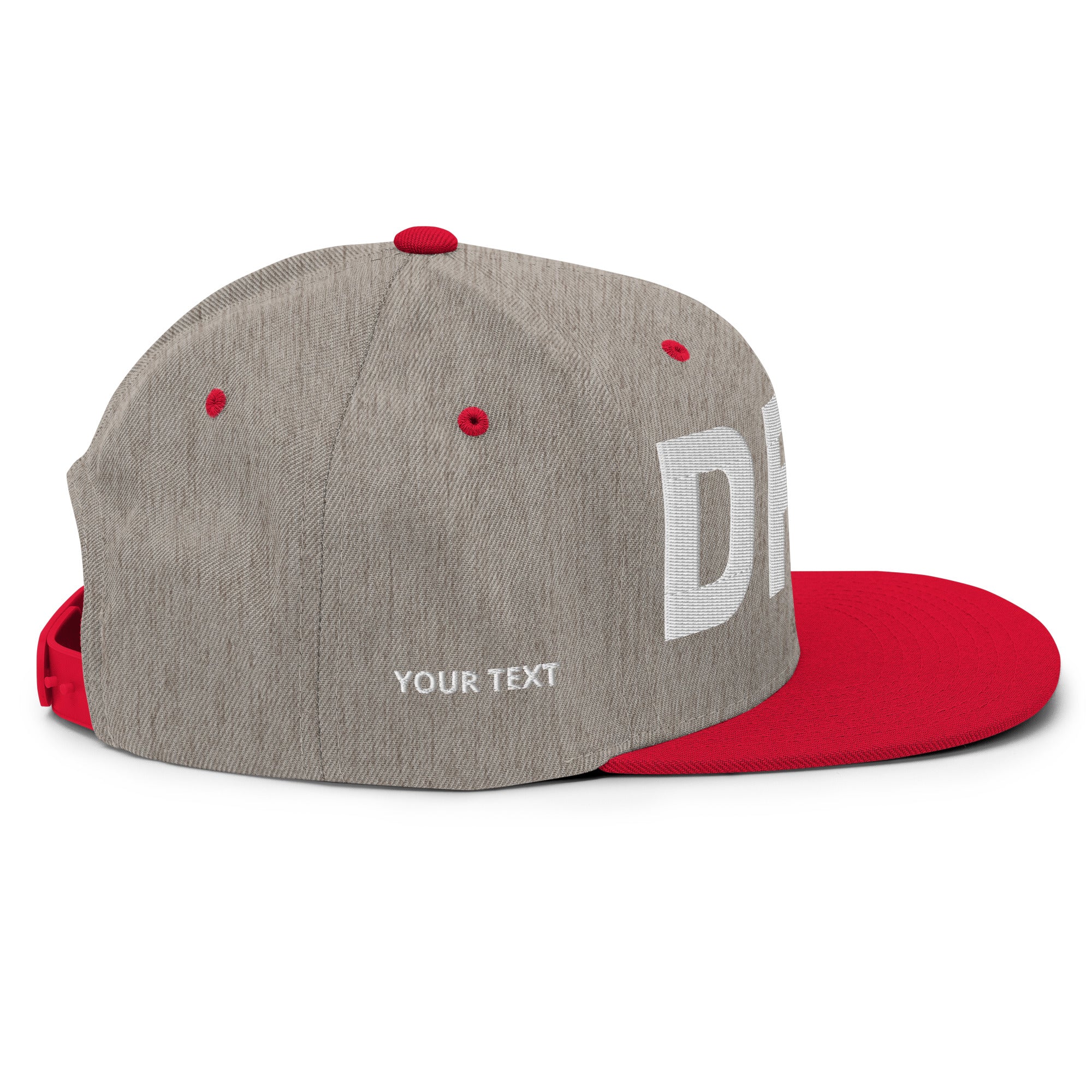DWF Dallas Fort Worth Texas Snapback Hat