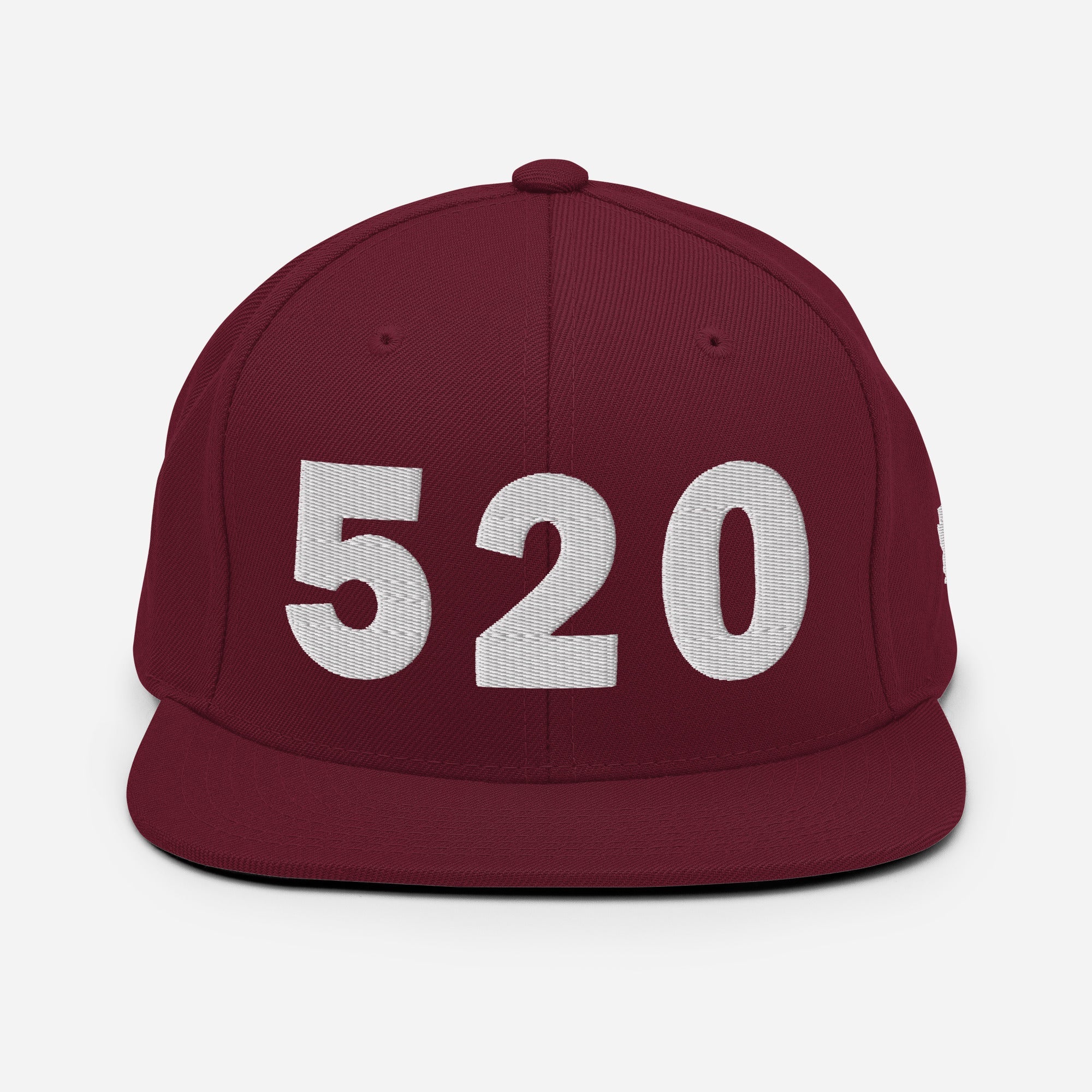 520 Area Code Snapback Hat