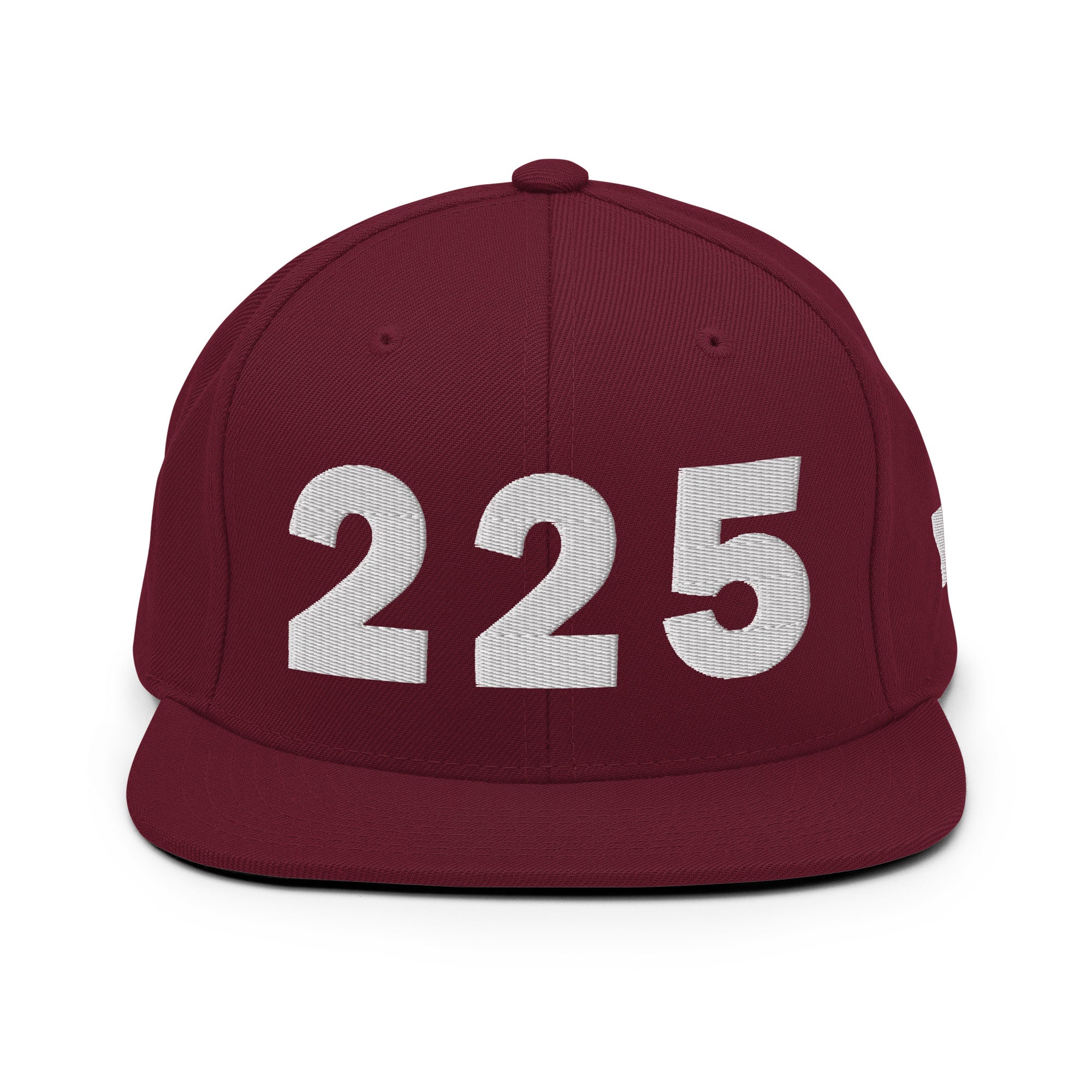 225 Area Code Snapback Hat