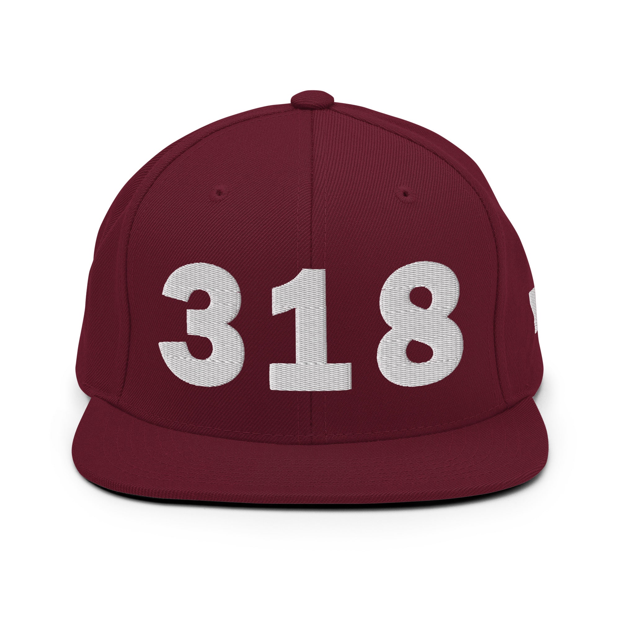 318 Area Code Snapback Hat