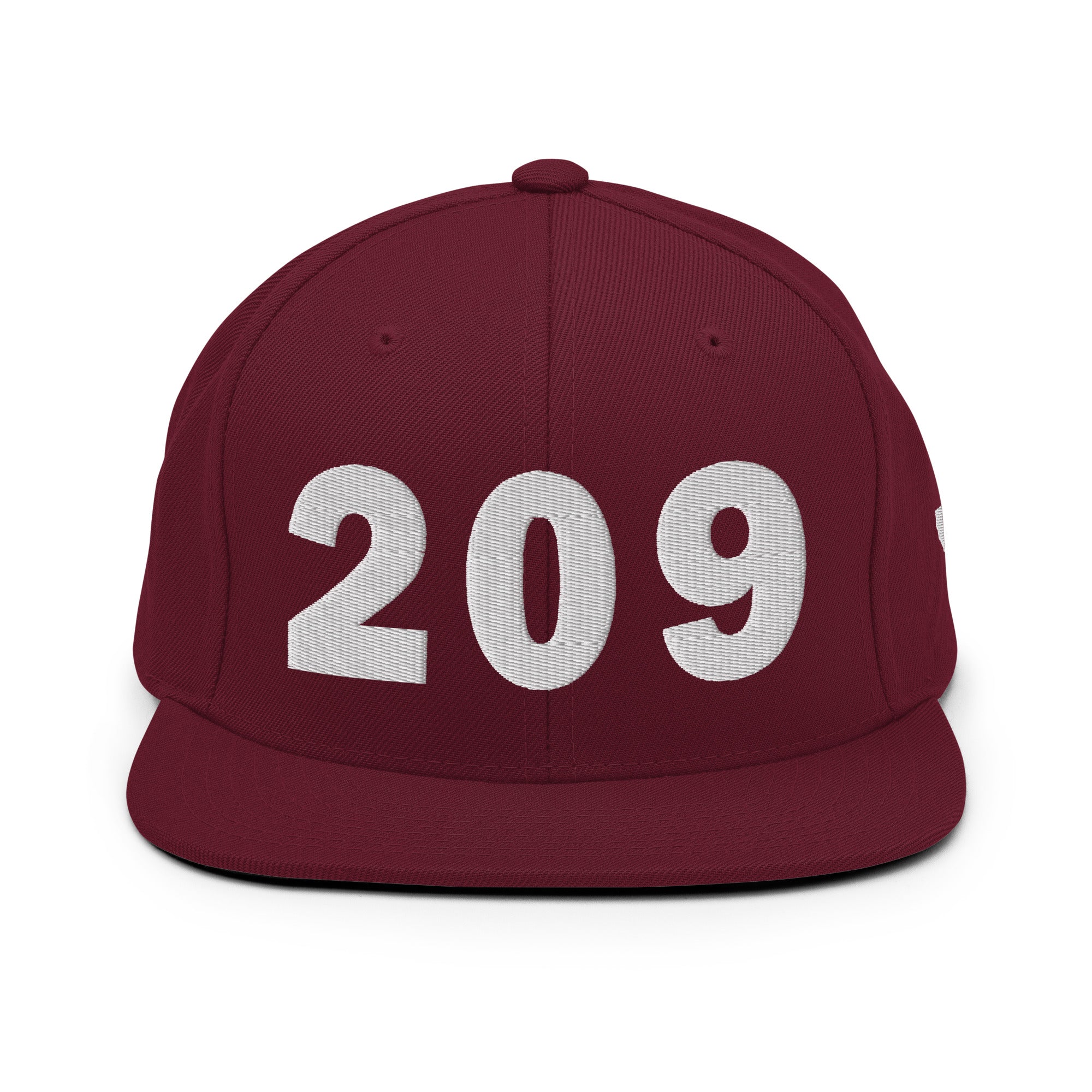 209 Area Code Snapback Hat