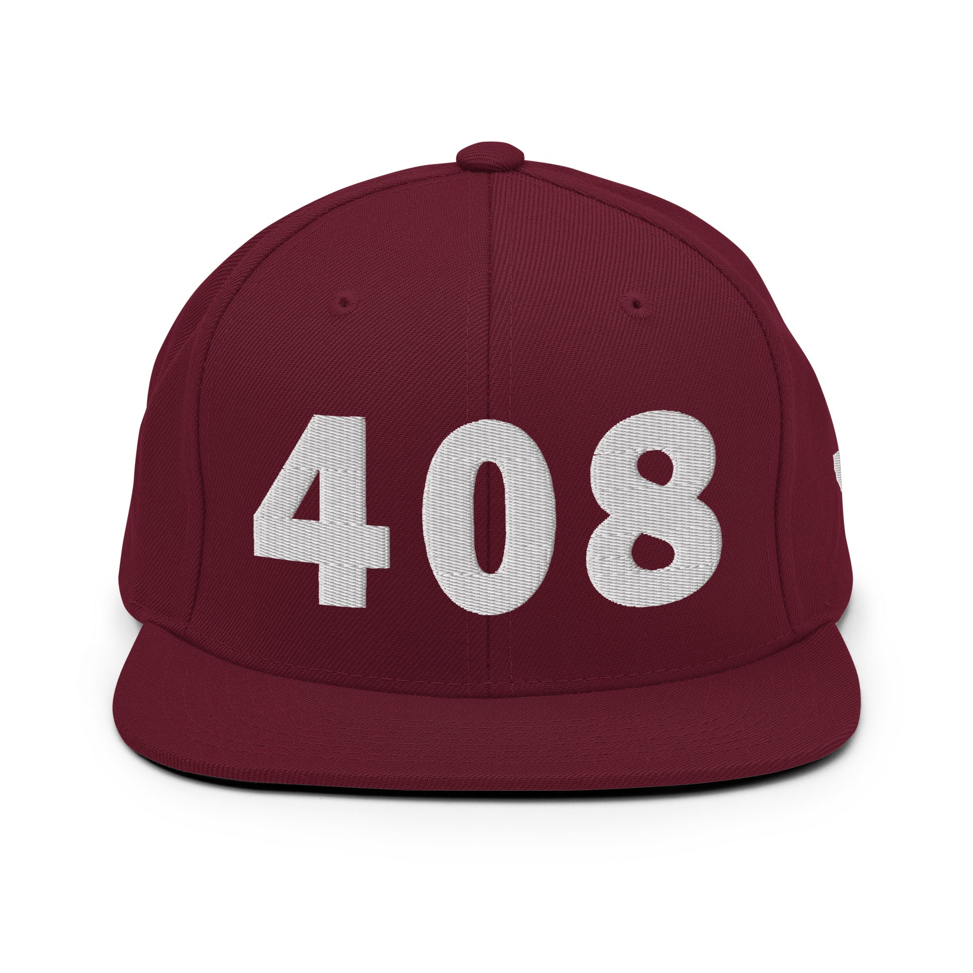 408 Area Code Snapback Hat