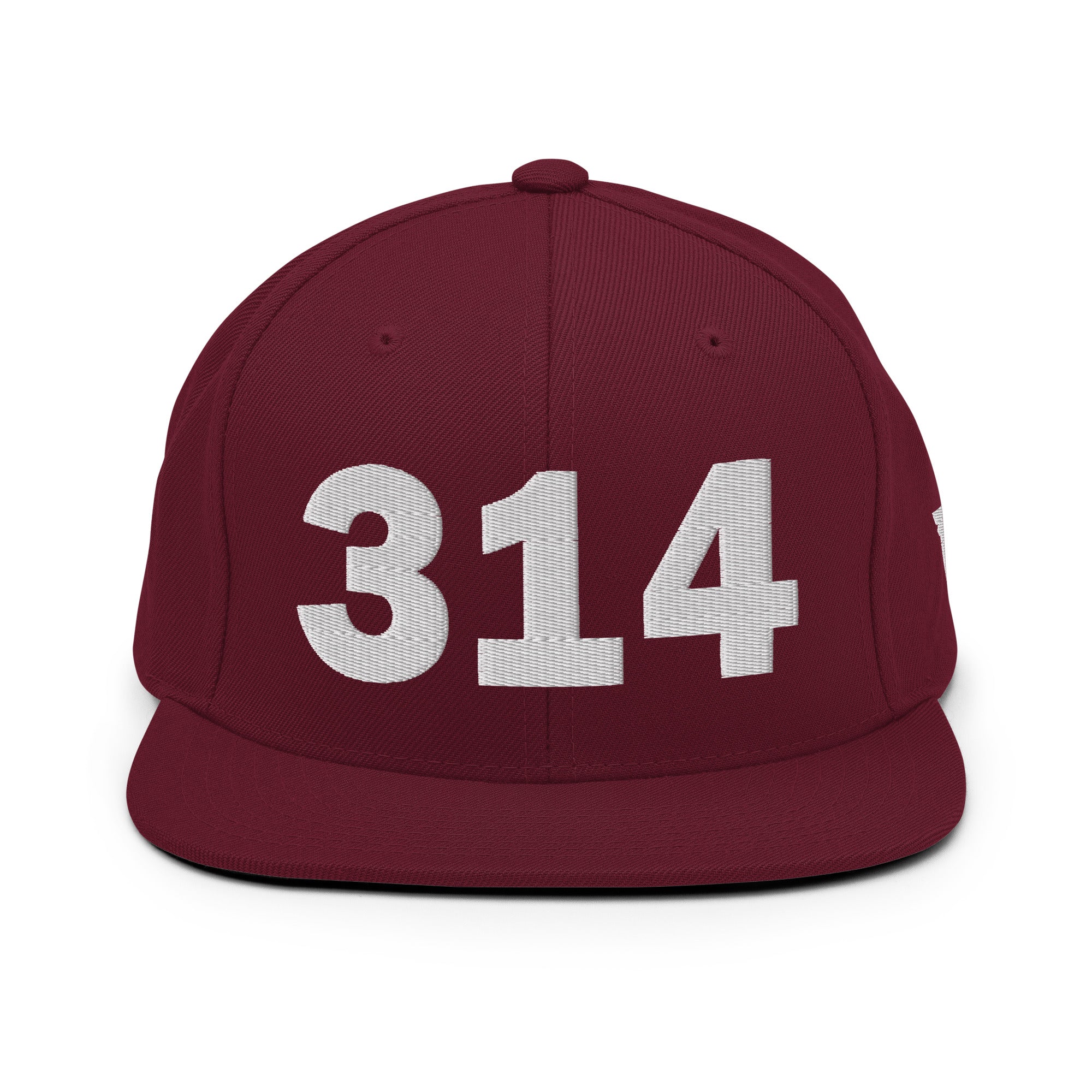 314 Area Code Snapback Hat