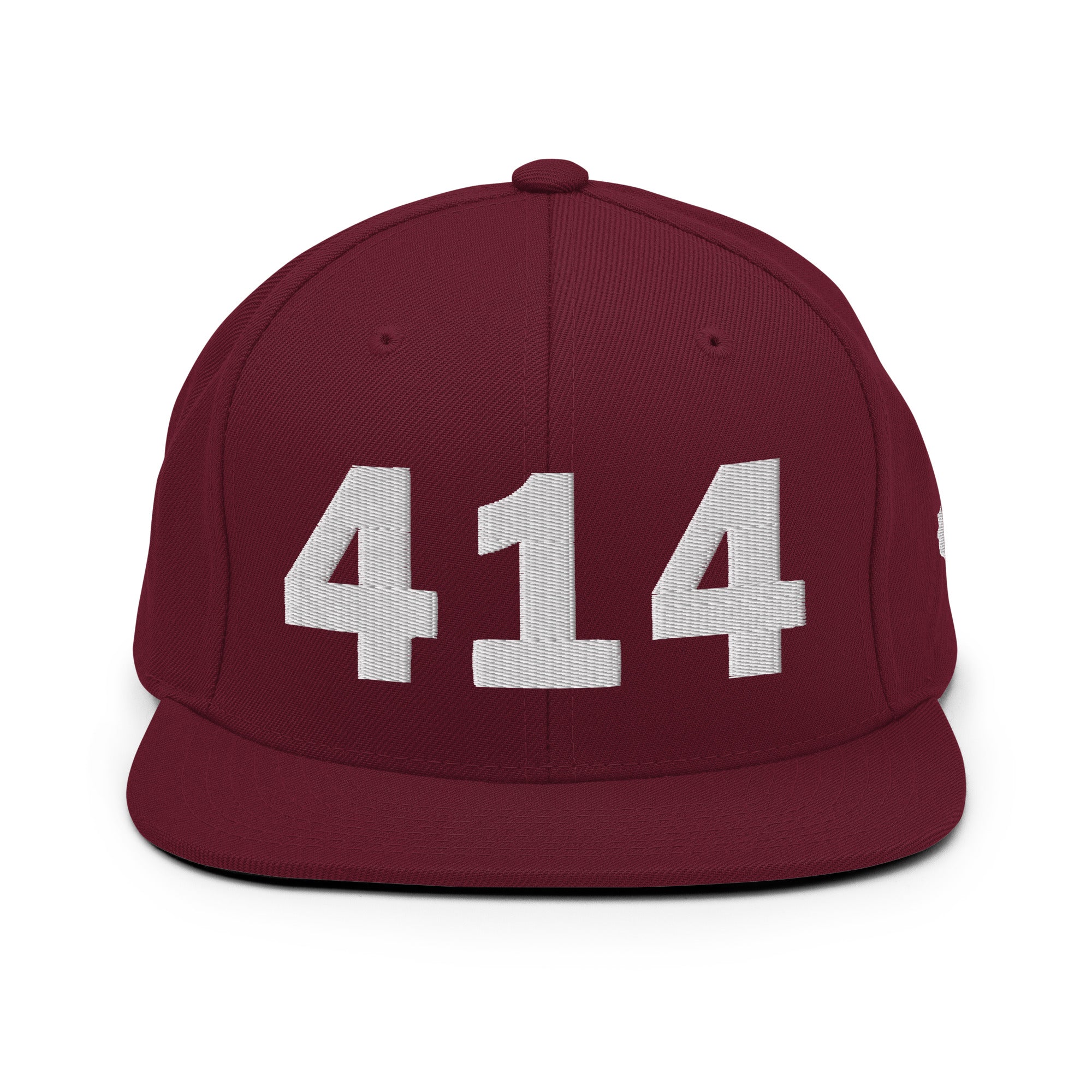 414 Area Code Snapback Hat
