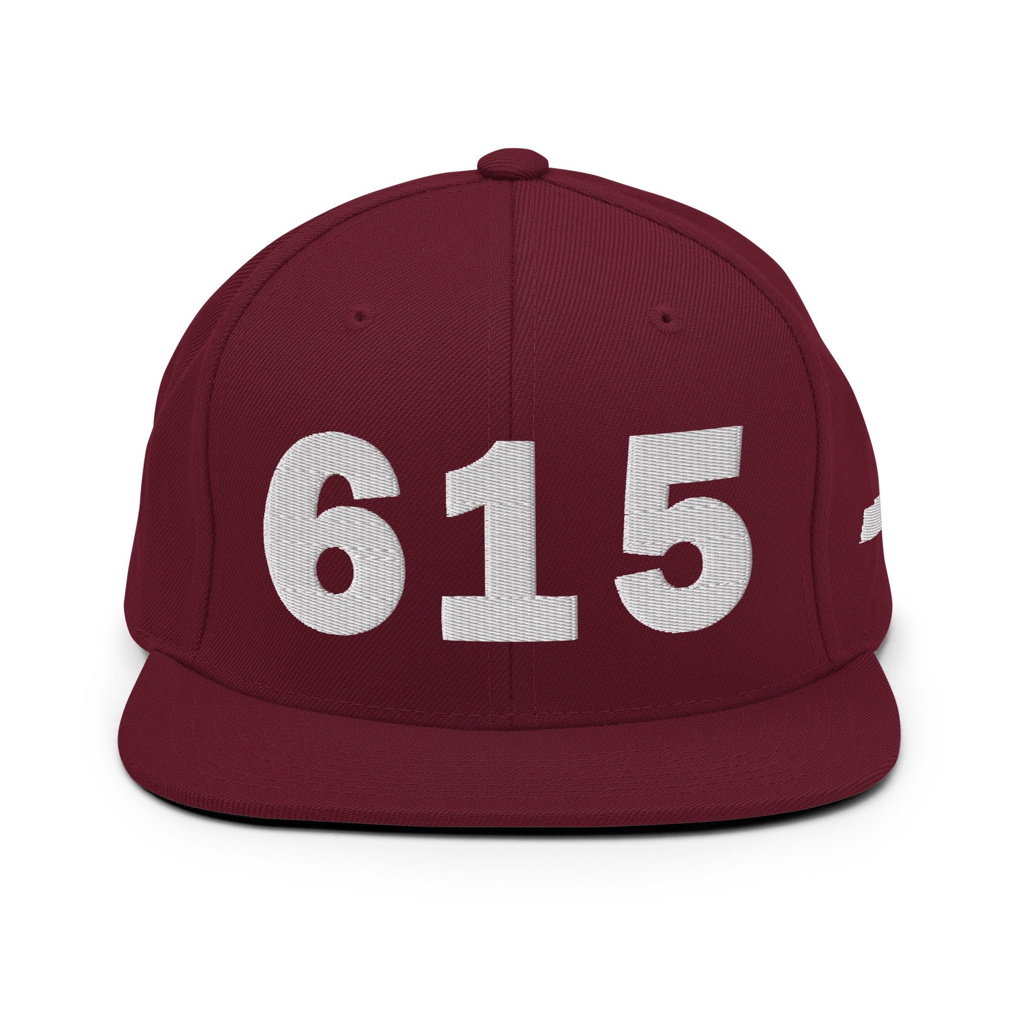 615 Area Code Snapback Hat