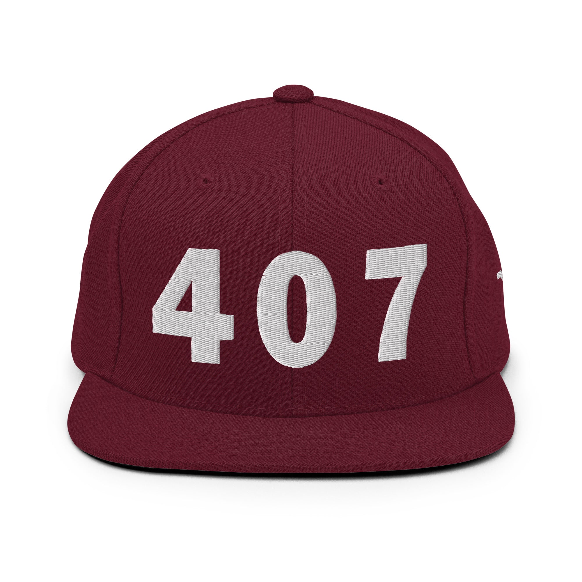 407 Area Code Snapback Hat