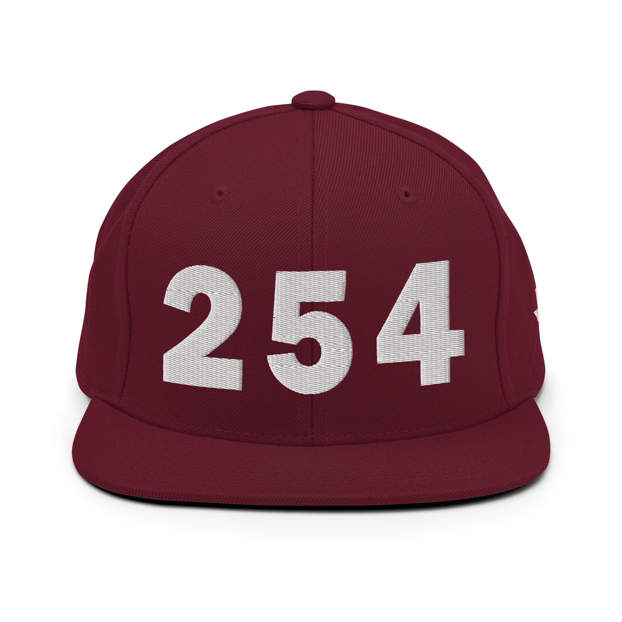 254 Area Code Snapback Hat