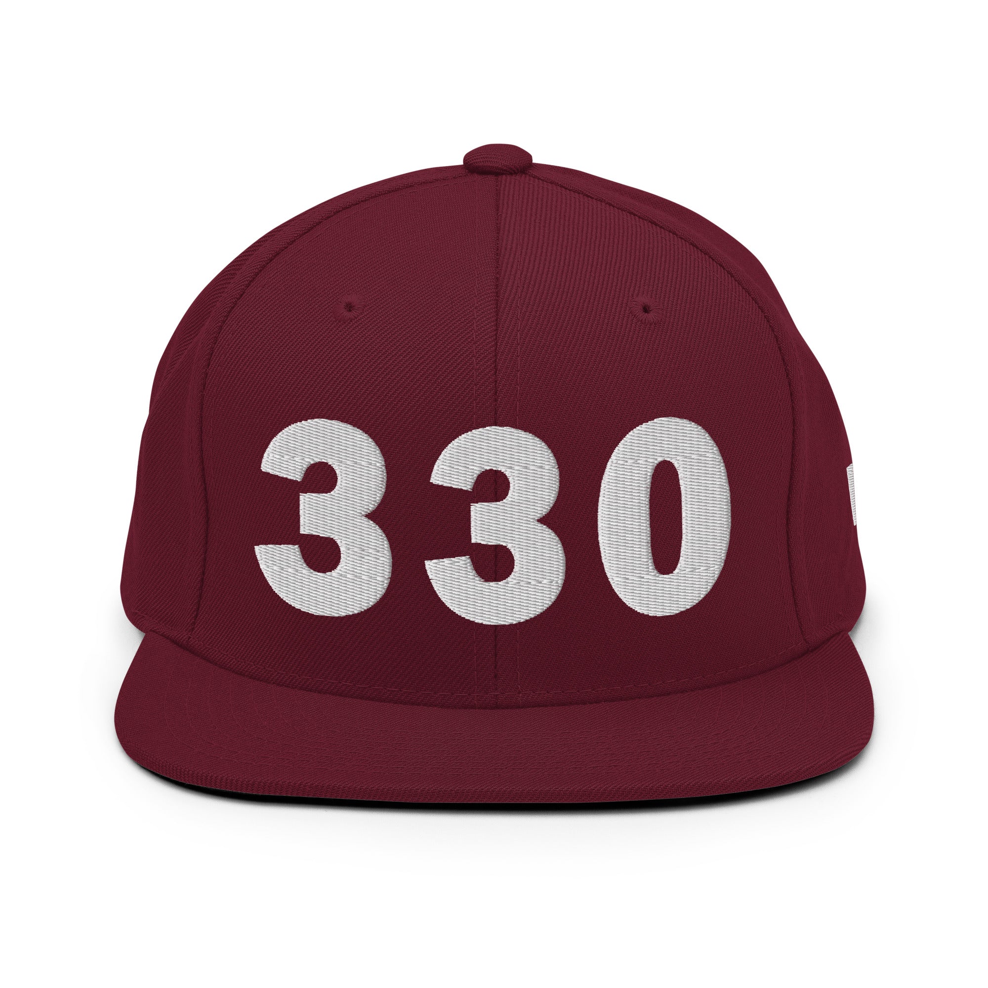 330 Area Code Snapback Hat