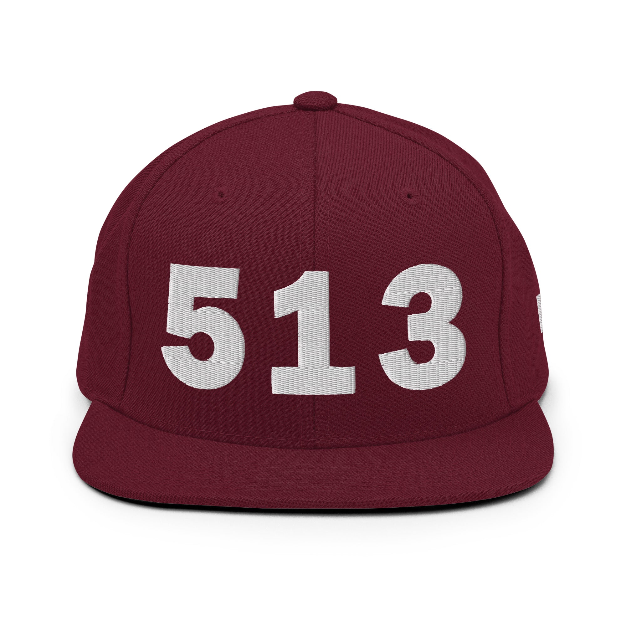 513 Area Code Snapback Hat