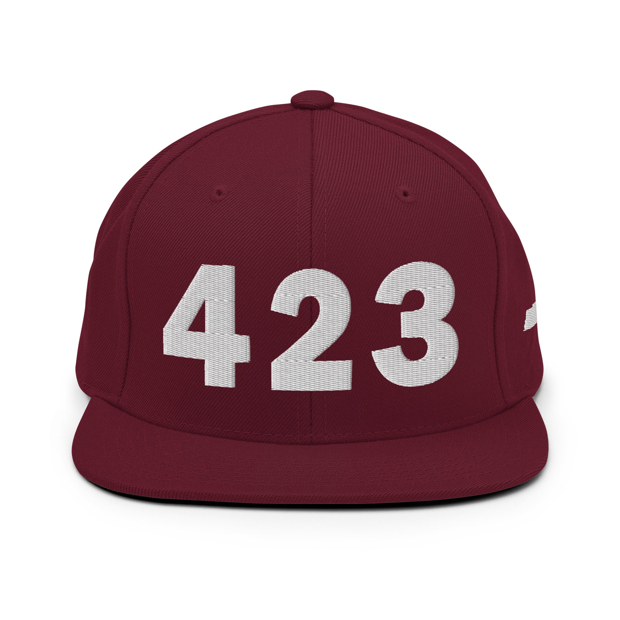 423 Area Code Snapback Hat