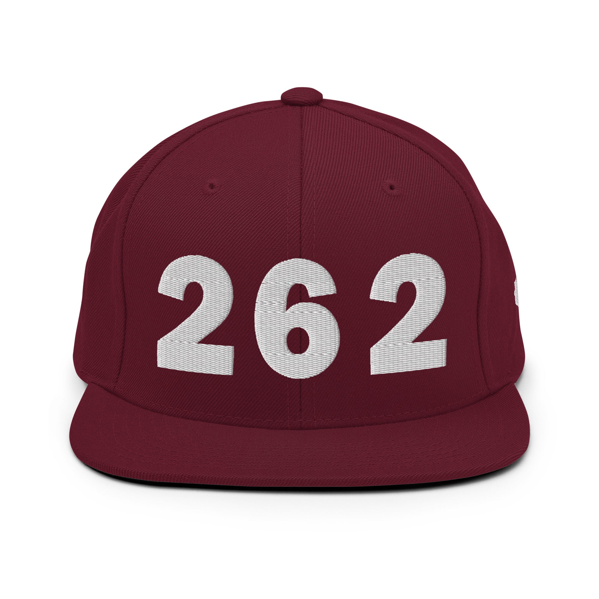 262 Area Code Snapback Hat