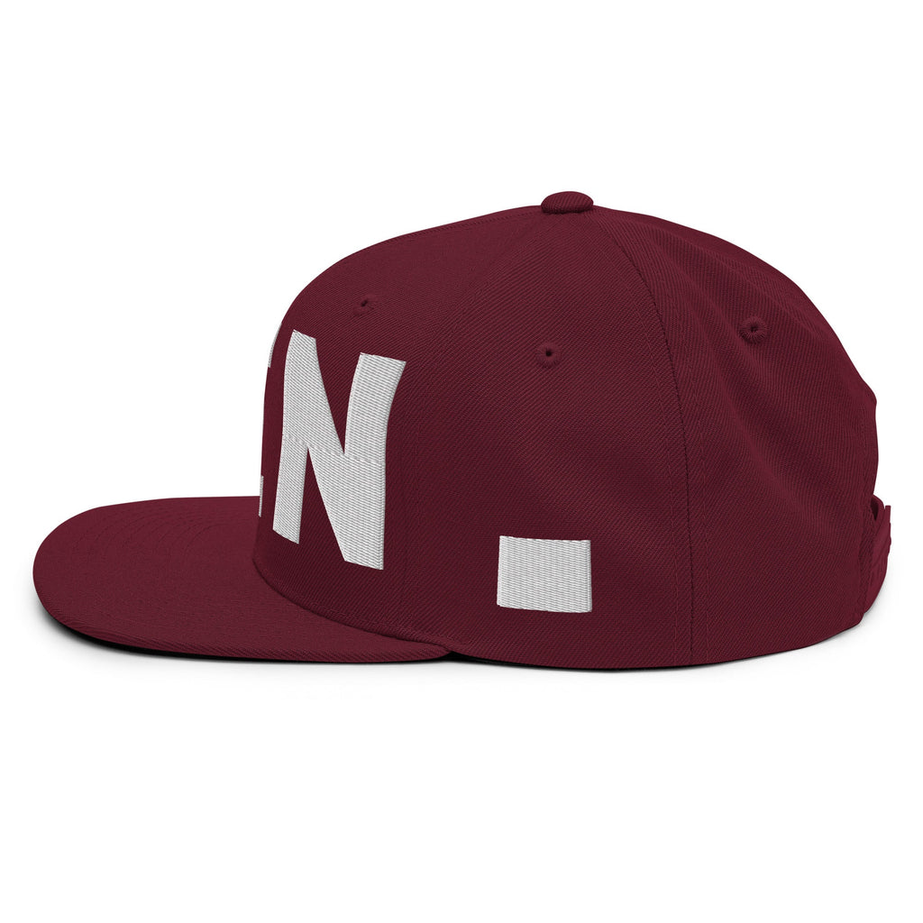 DEN Denver Colorado Snapback Hat