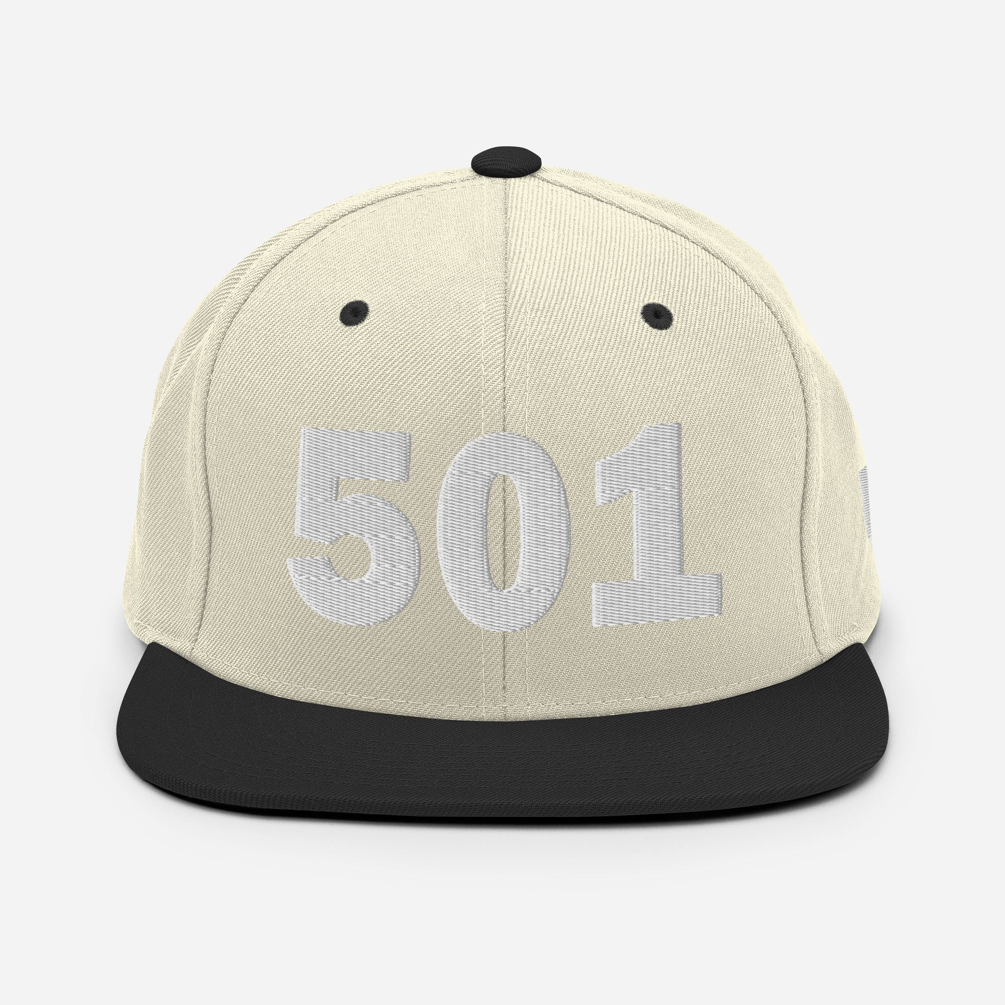 501 Area Code Snapback Hat