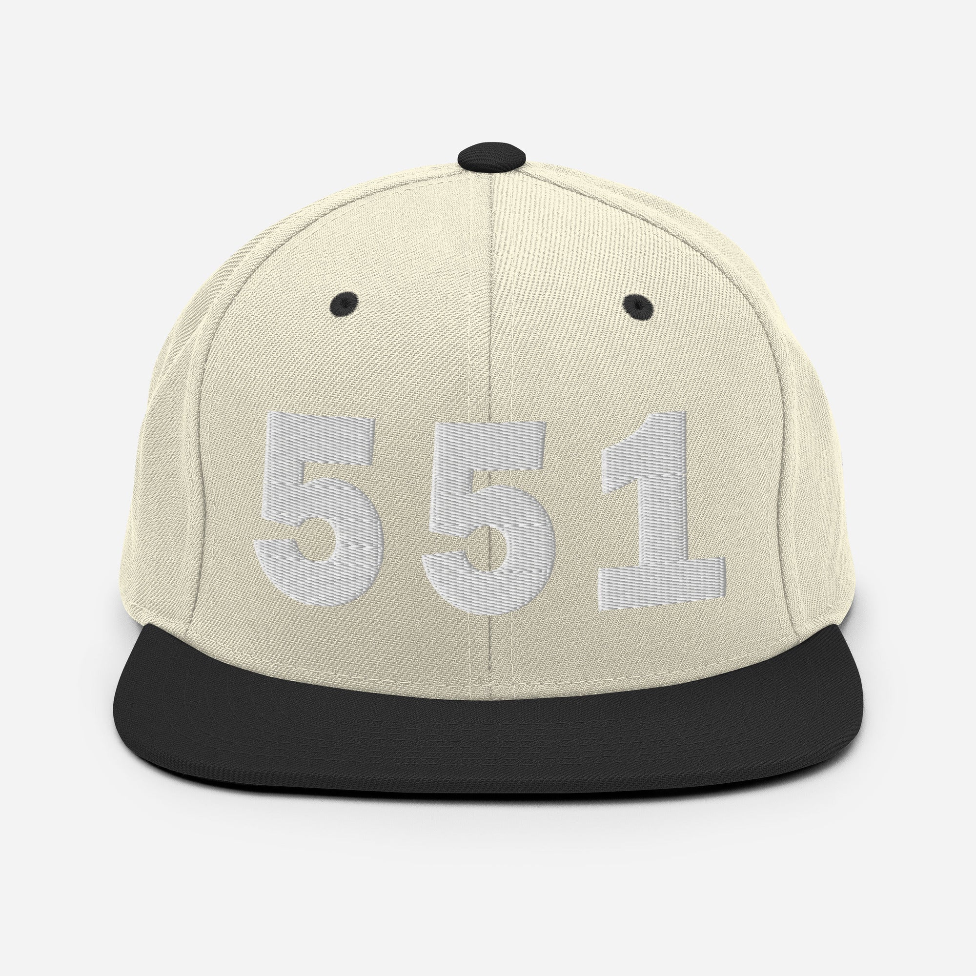 551 Area Code Snapback Hat