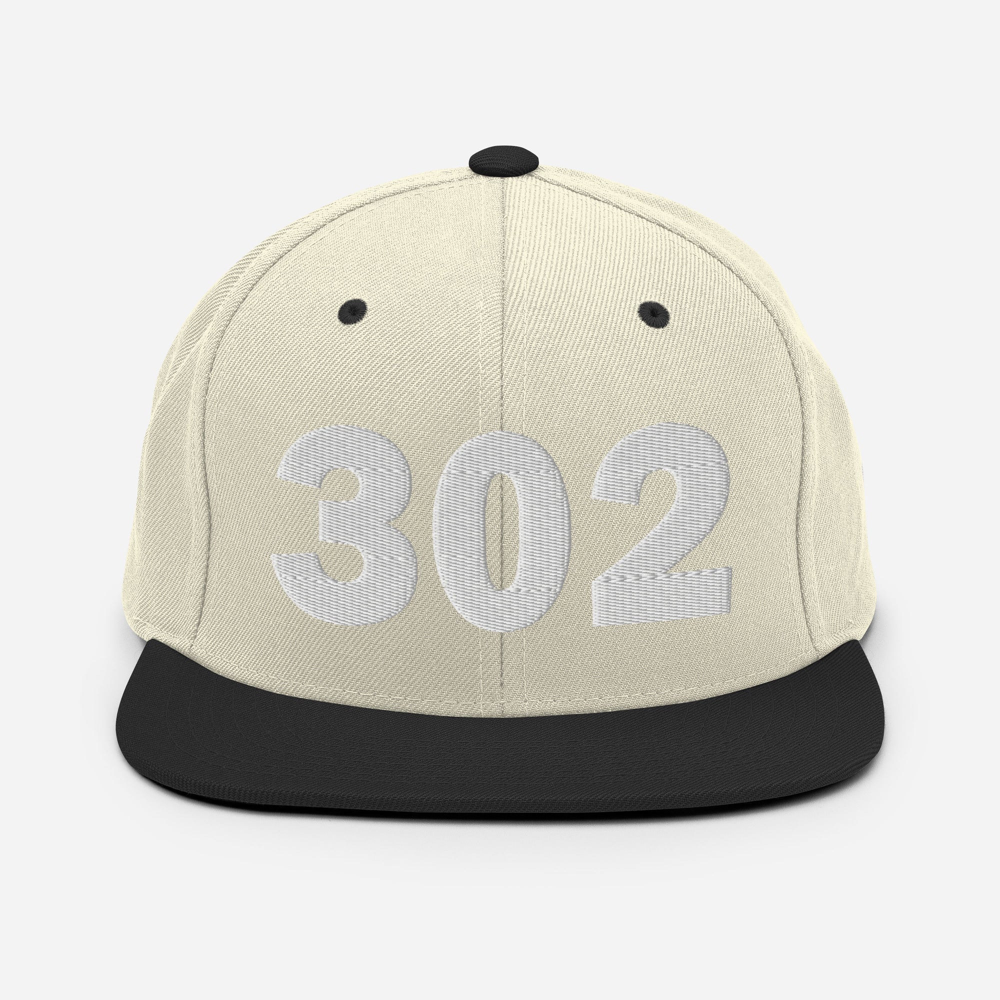 302 Area Code Snapback Hat
