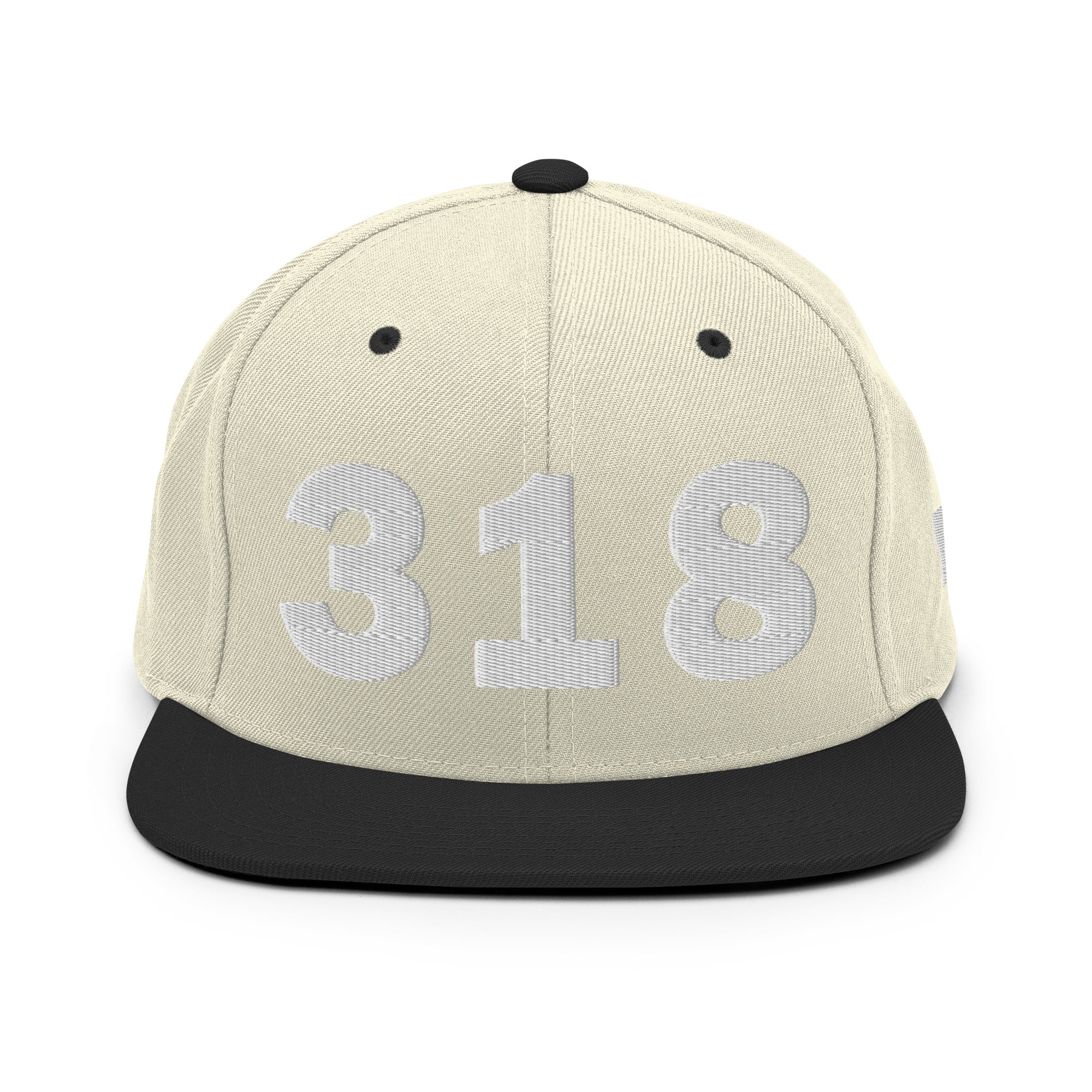 318 Area Code Snapback Hat