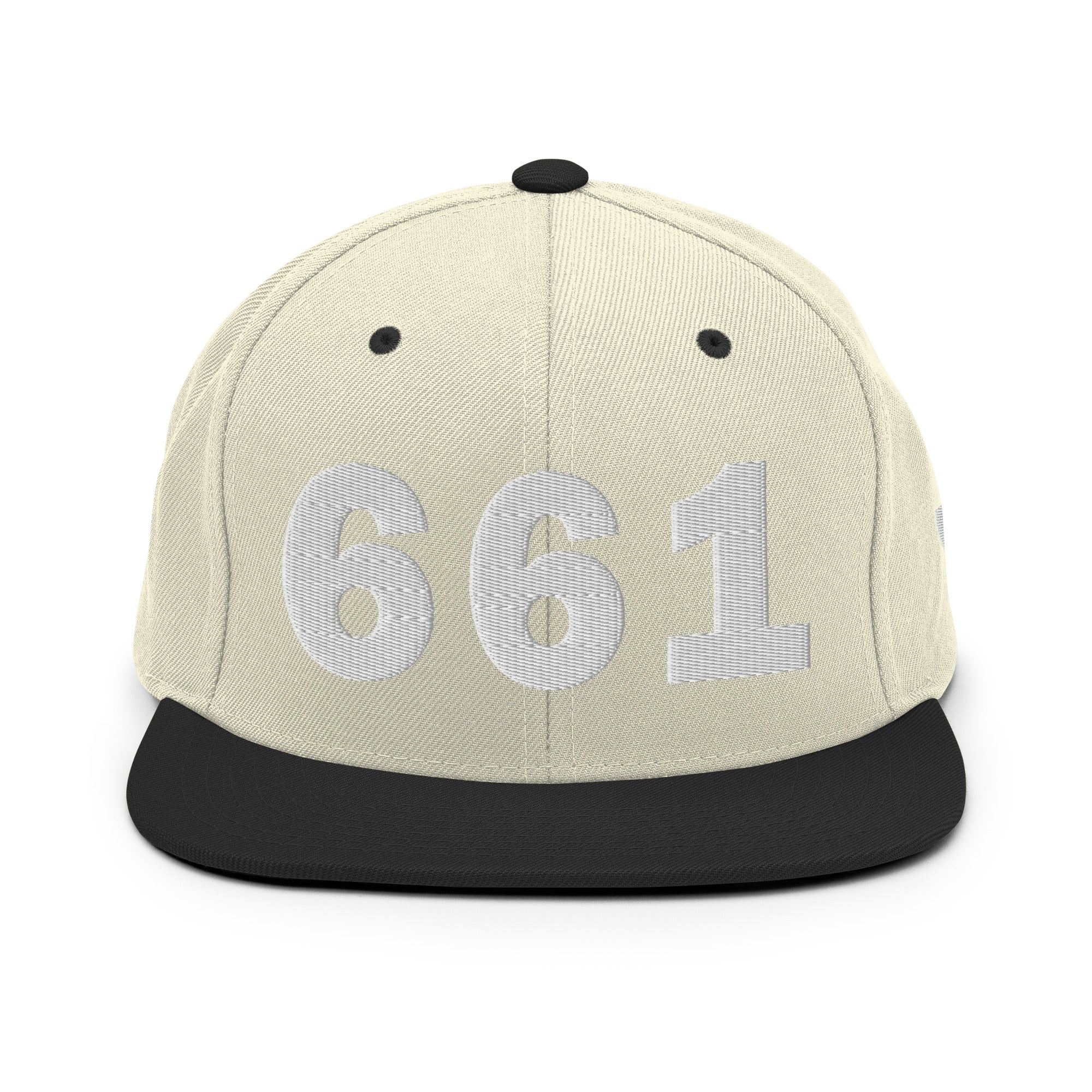 661 Area Code Snapback Hat