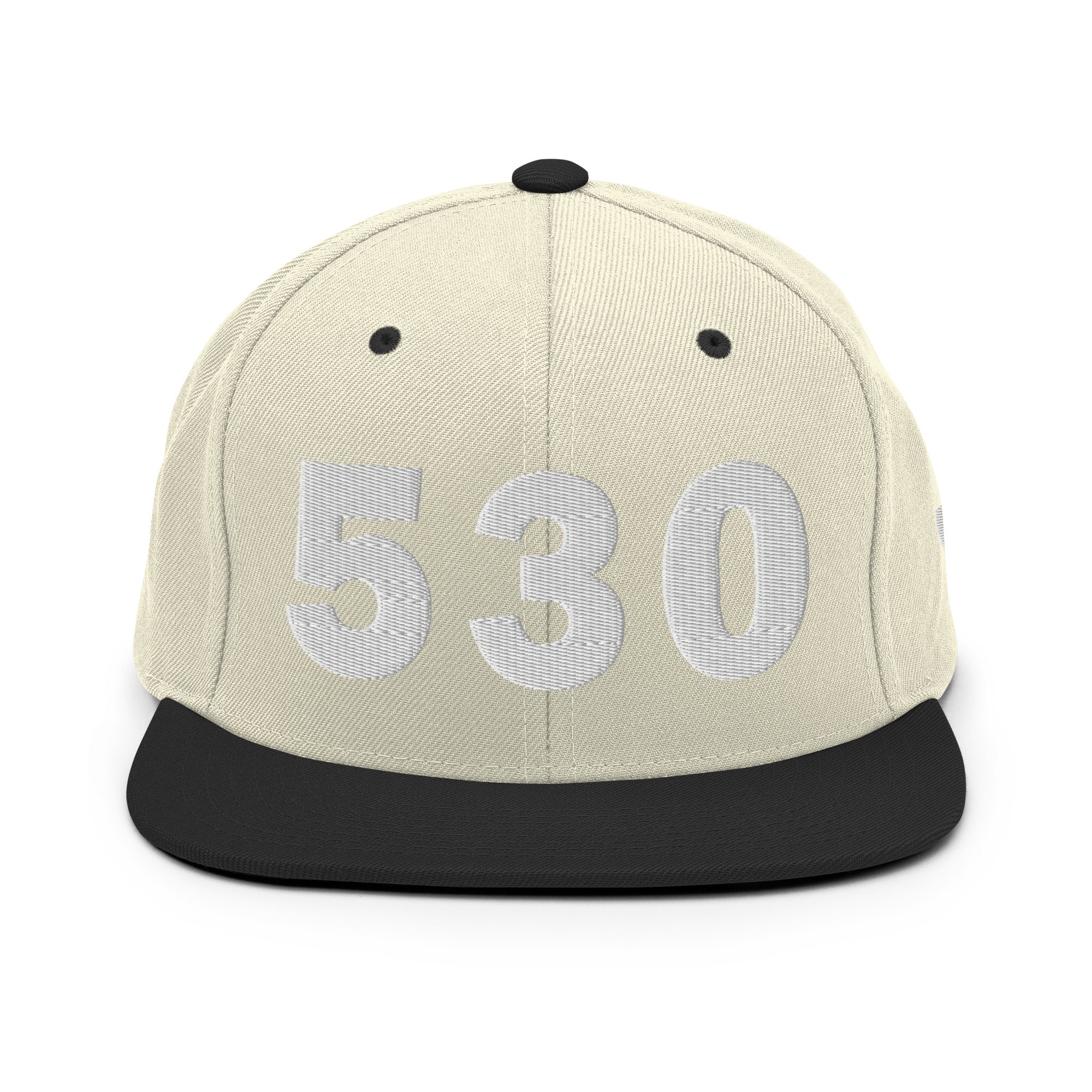 530 Area Code Snapback Hat
