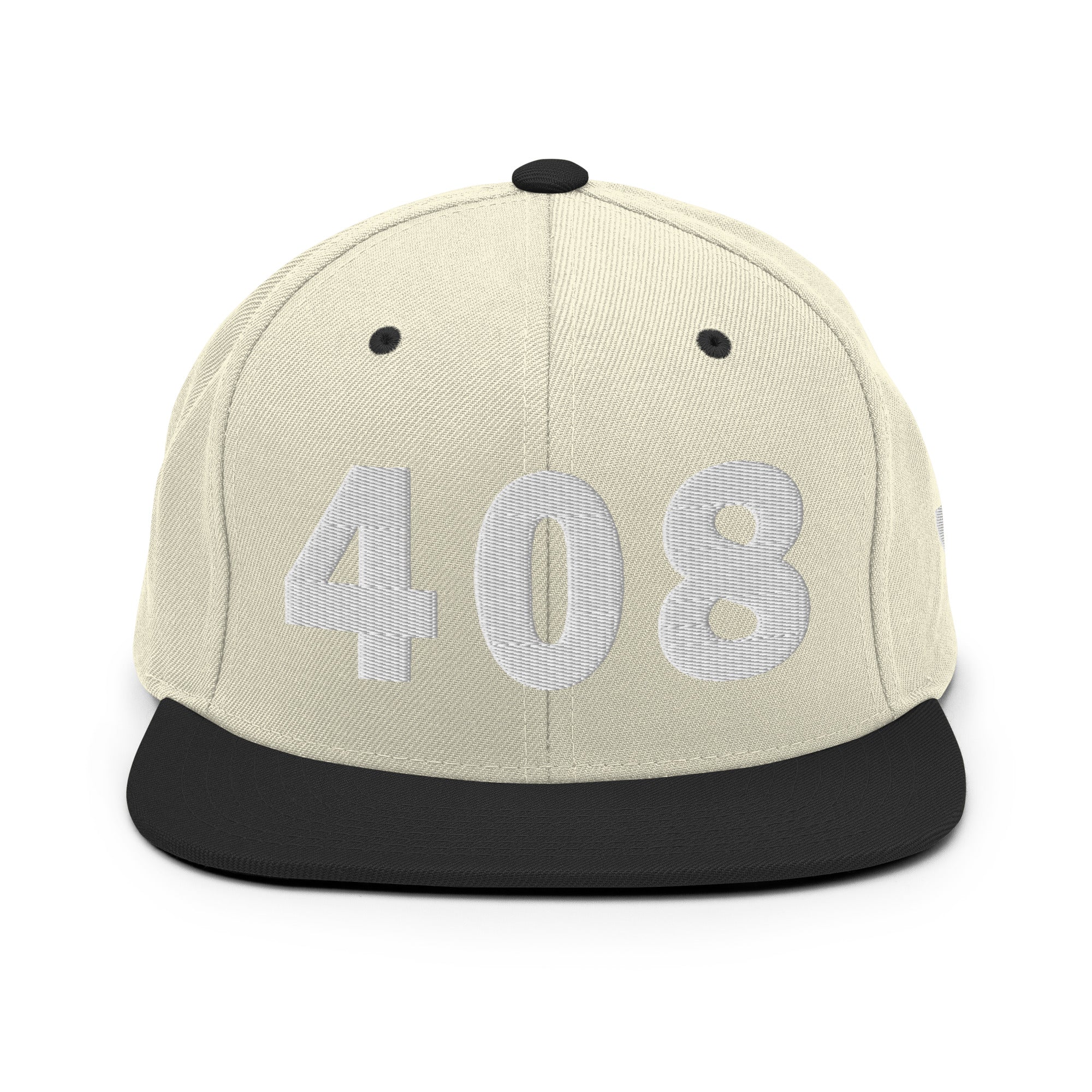 408 Area Code Snapback Hat