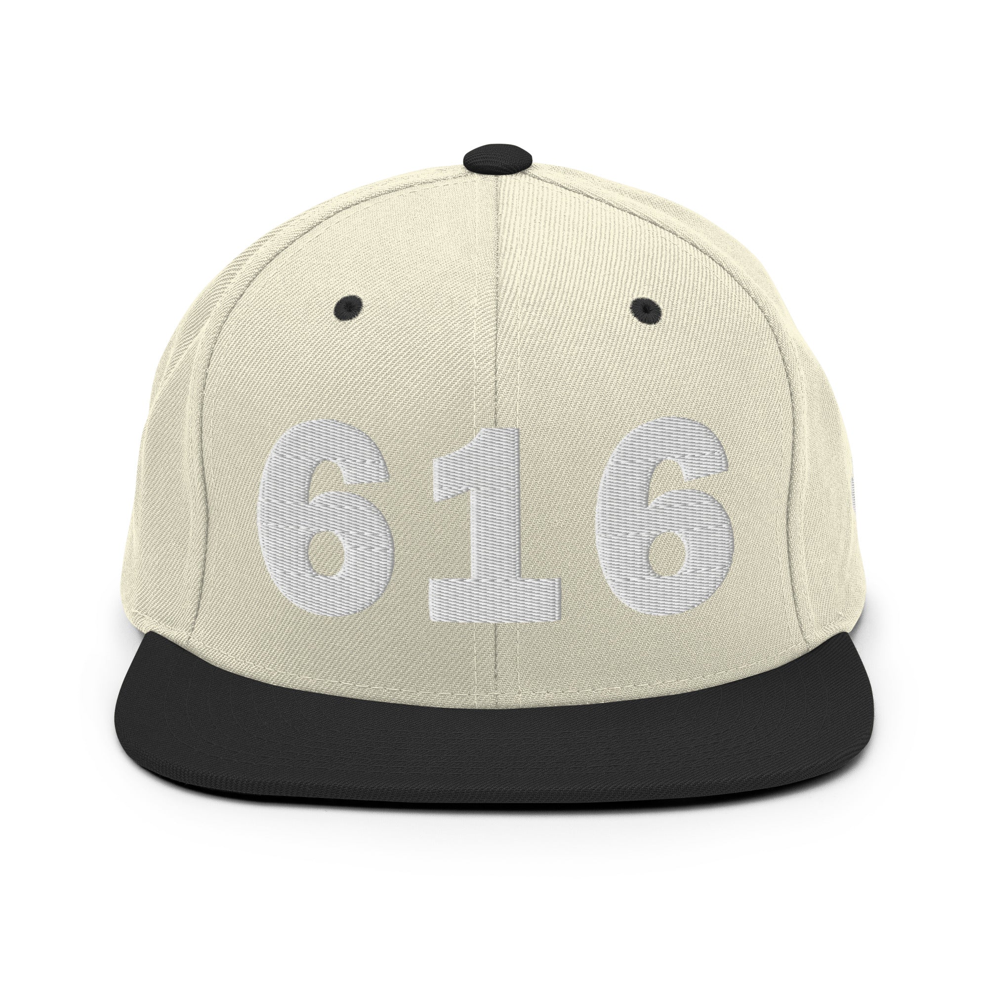 616 Area Code Snapback Hat