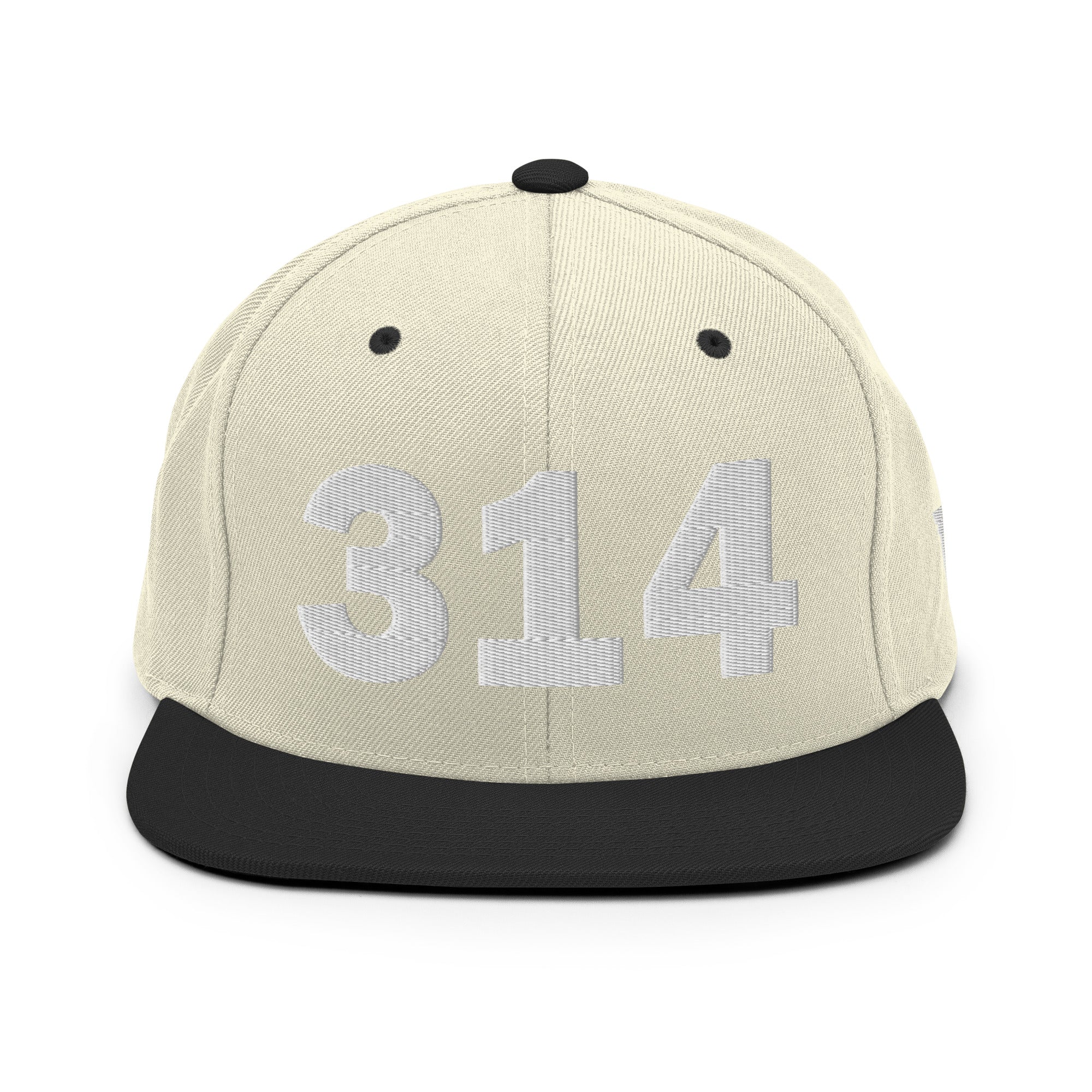 314 Area Code Snapback Hat