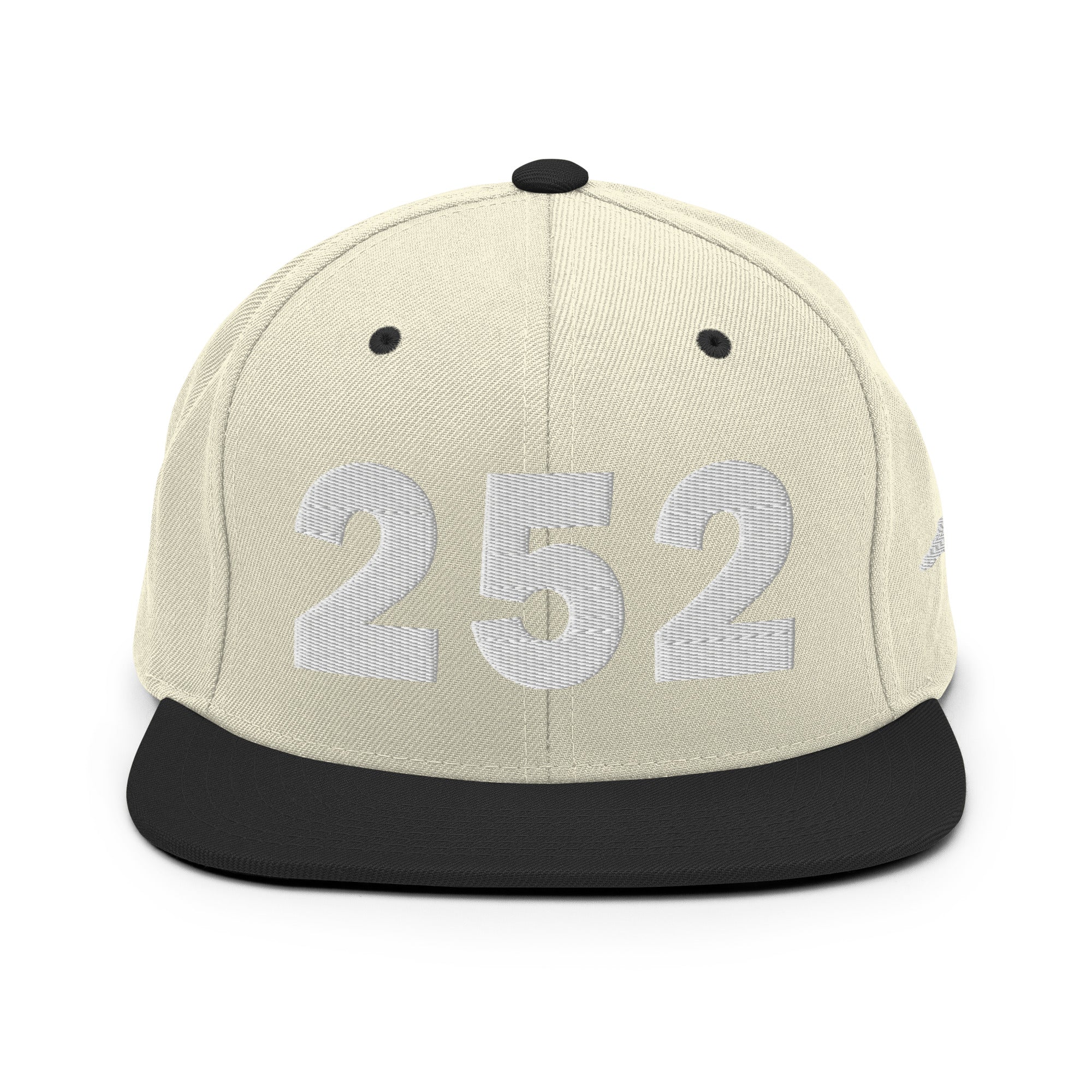 252 Area Code Snapback Hat