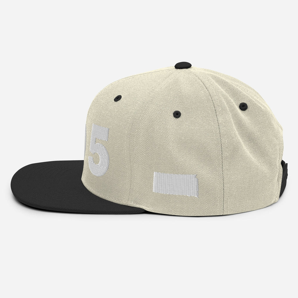 605 Area Code Snapback Hat