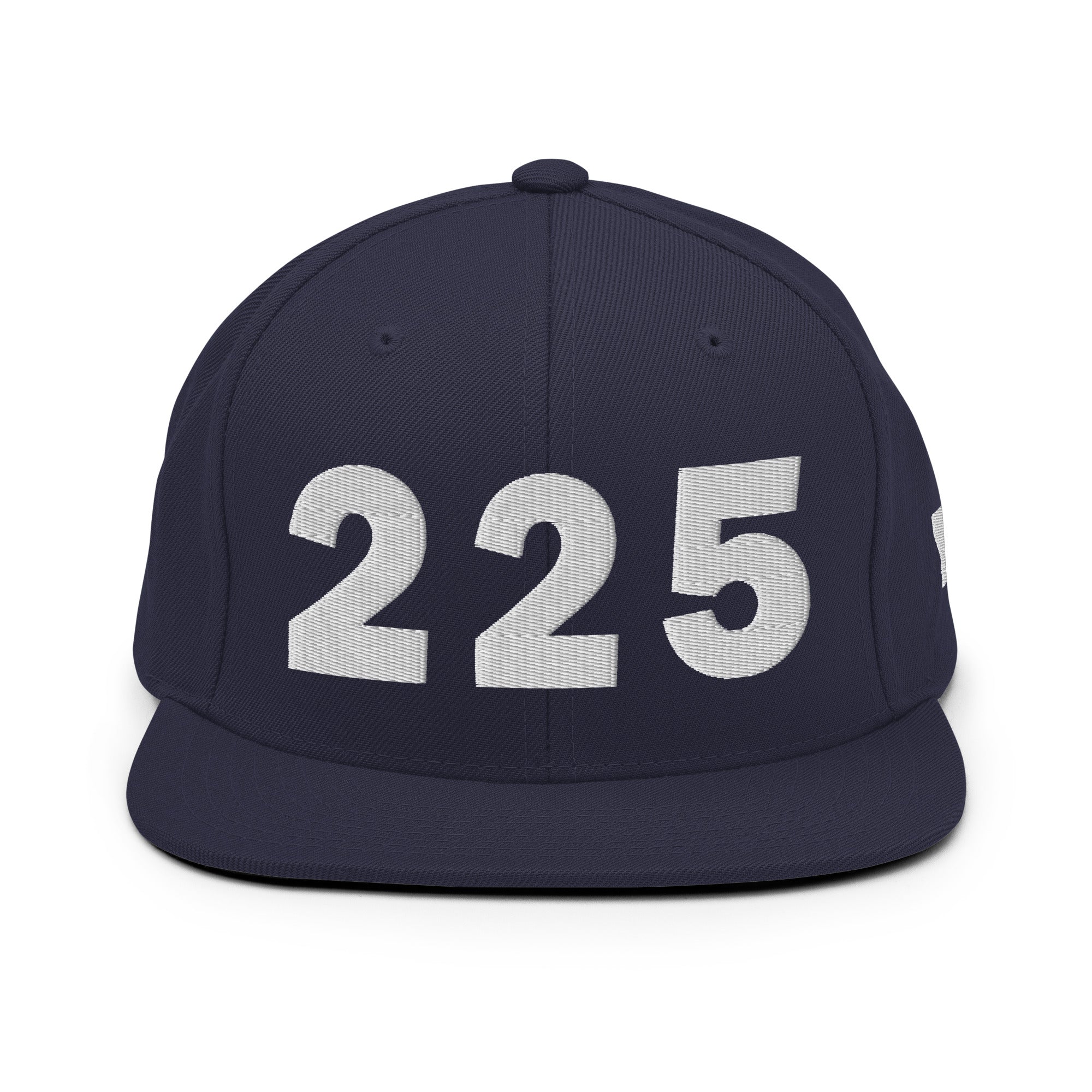 225 Area Code Snapback Hat