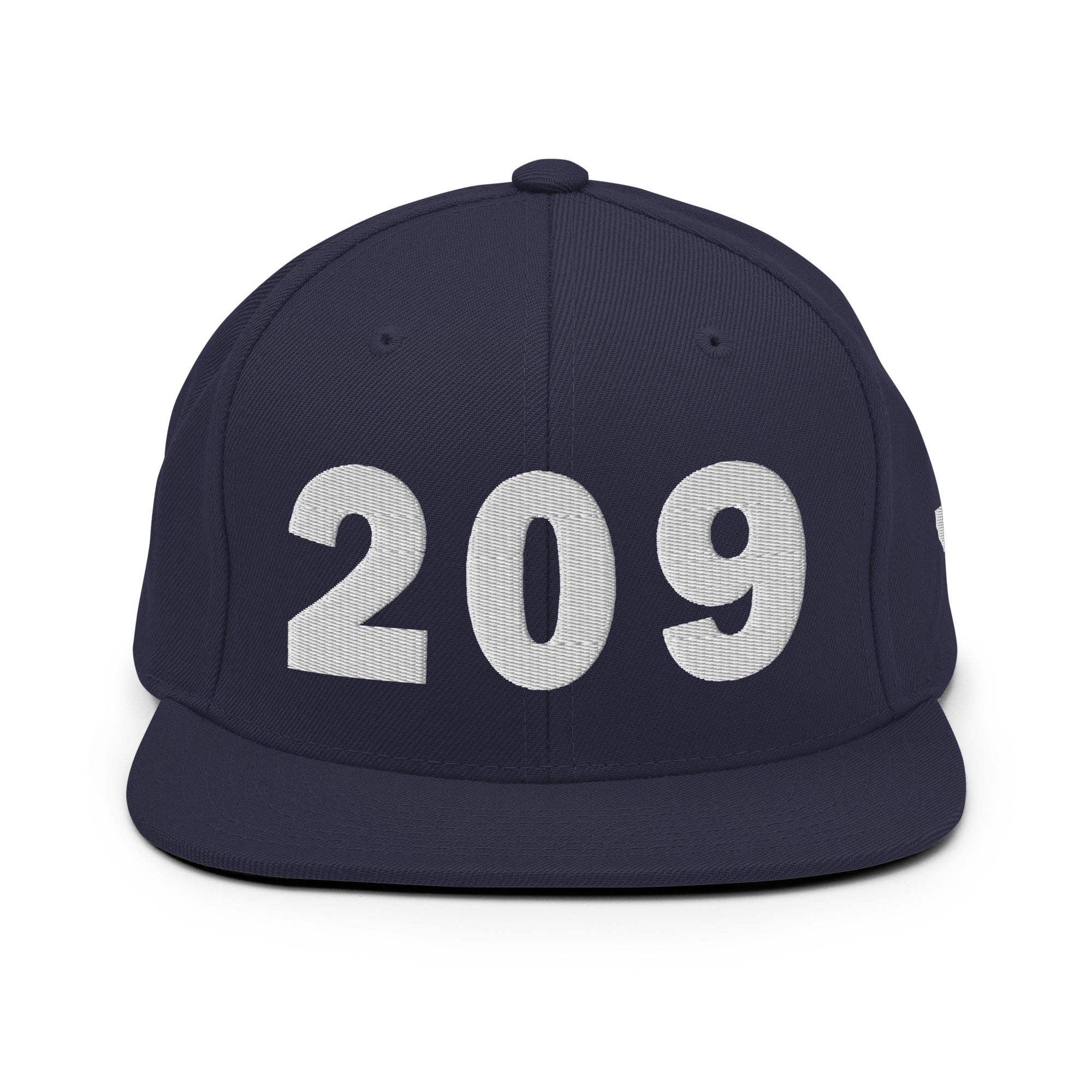 209 Area Code Snapback Hat