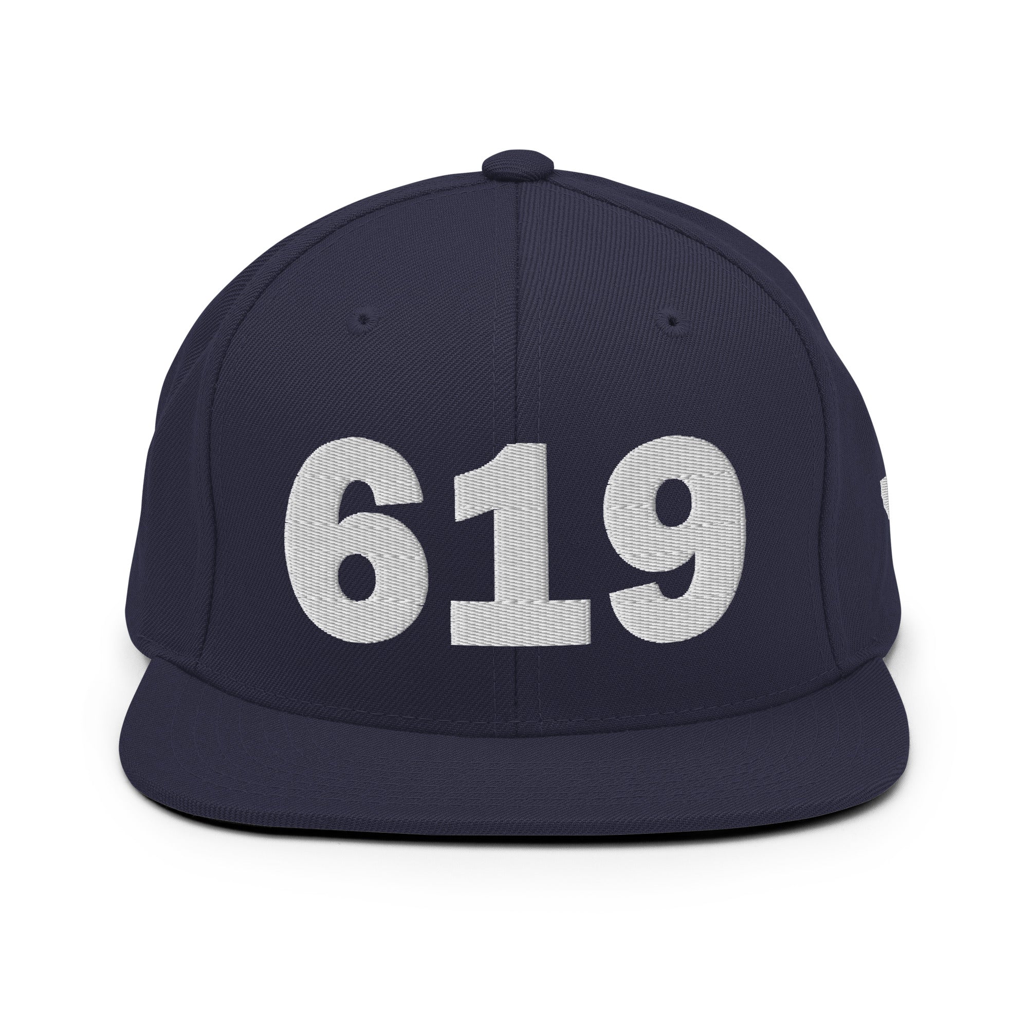 619 Area Code Snapback Hat