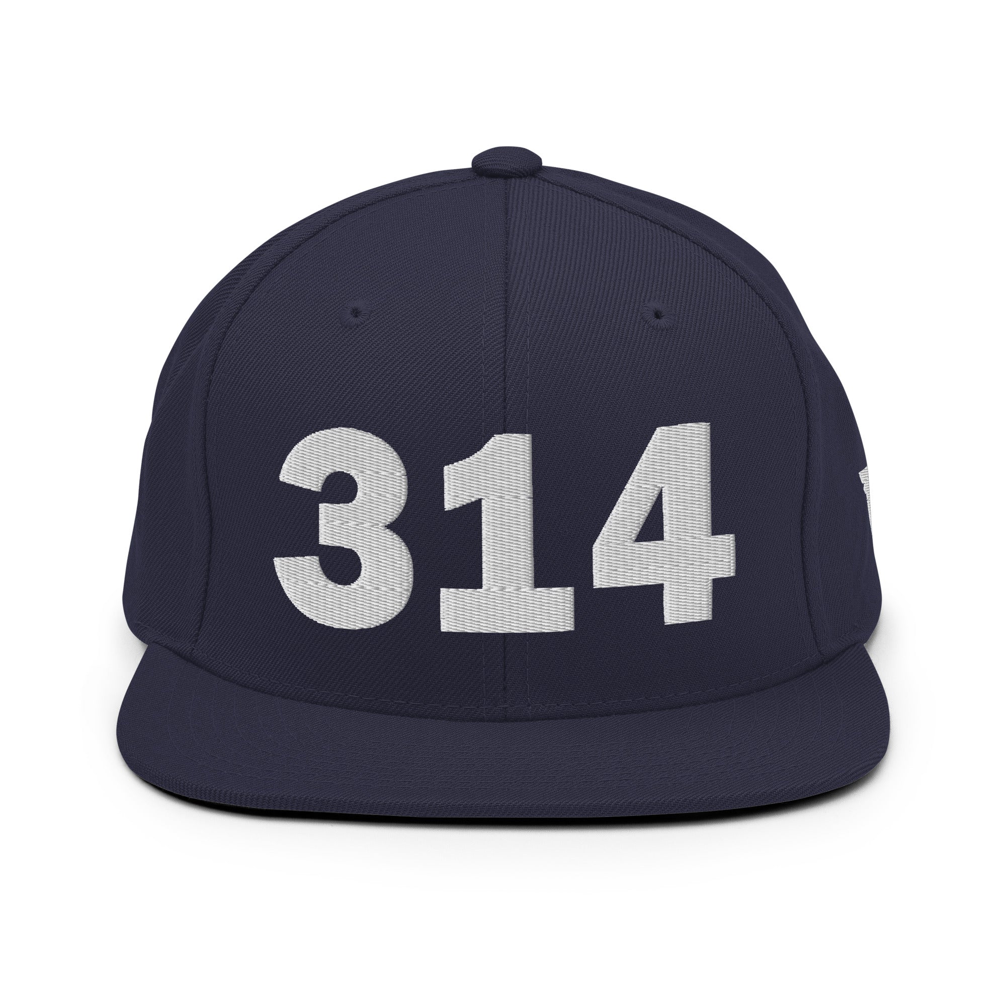 314 Area Code Snapback Hat