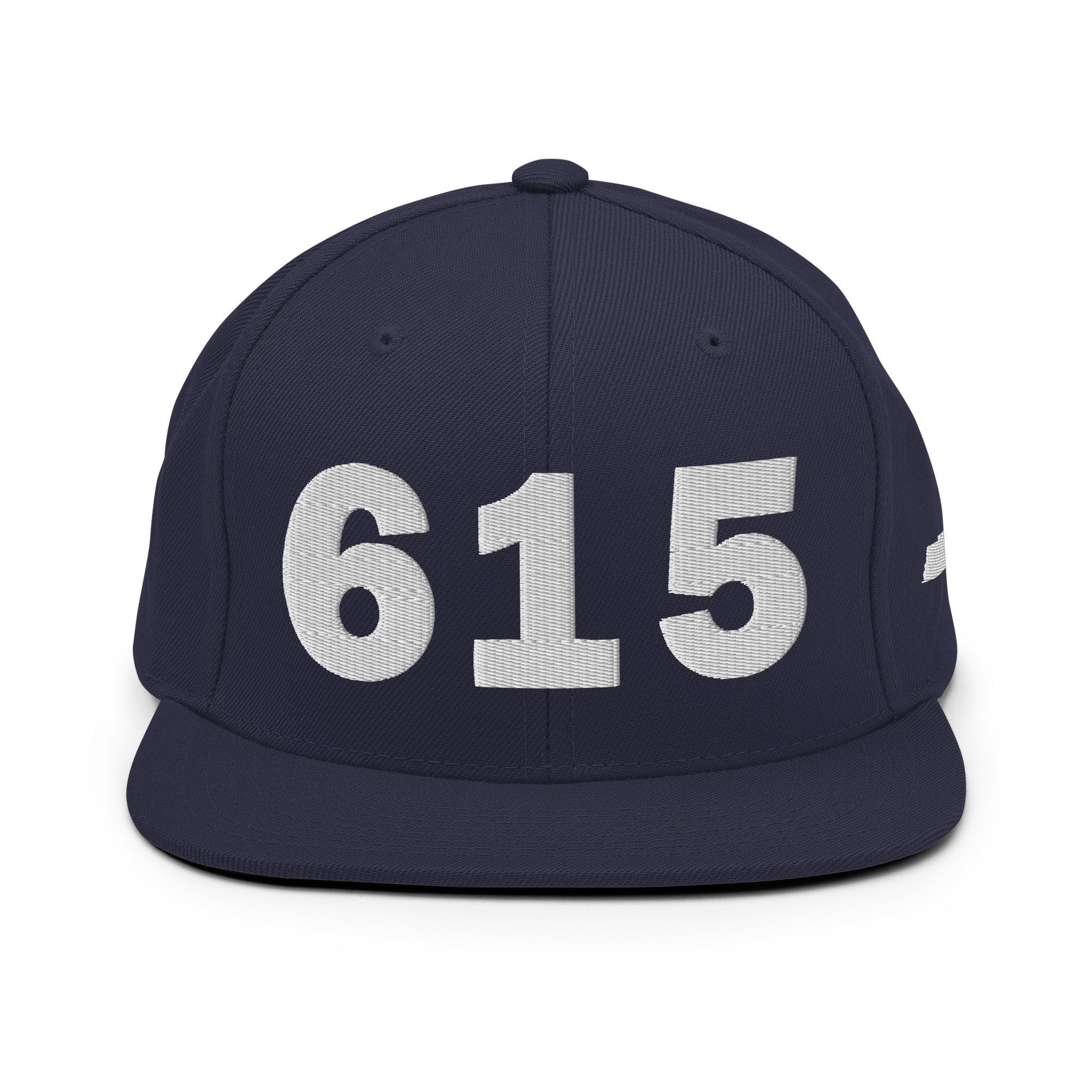 615 Area Code Snapback Hat