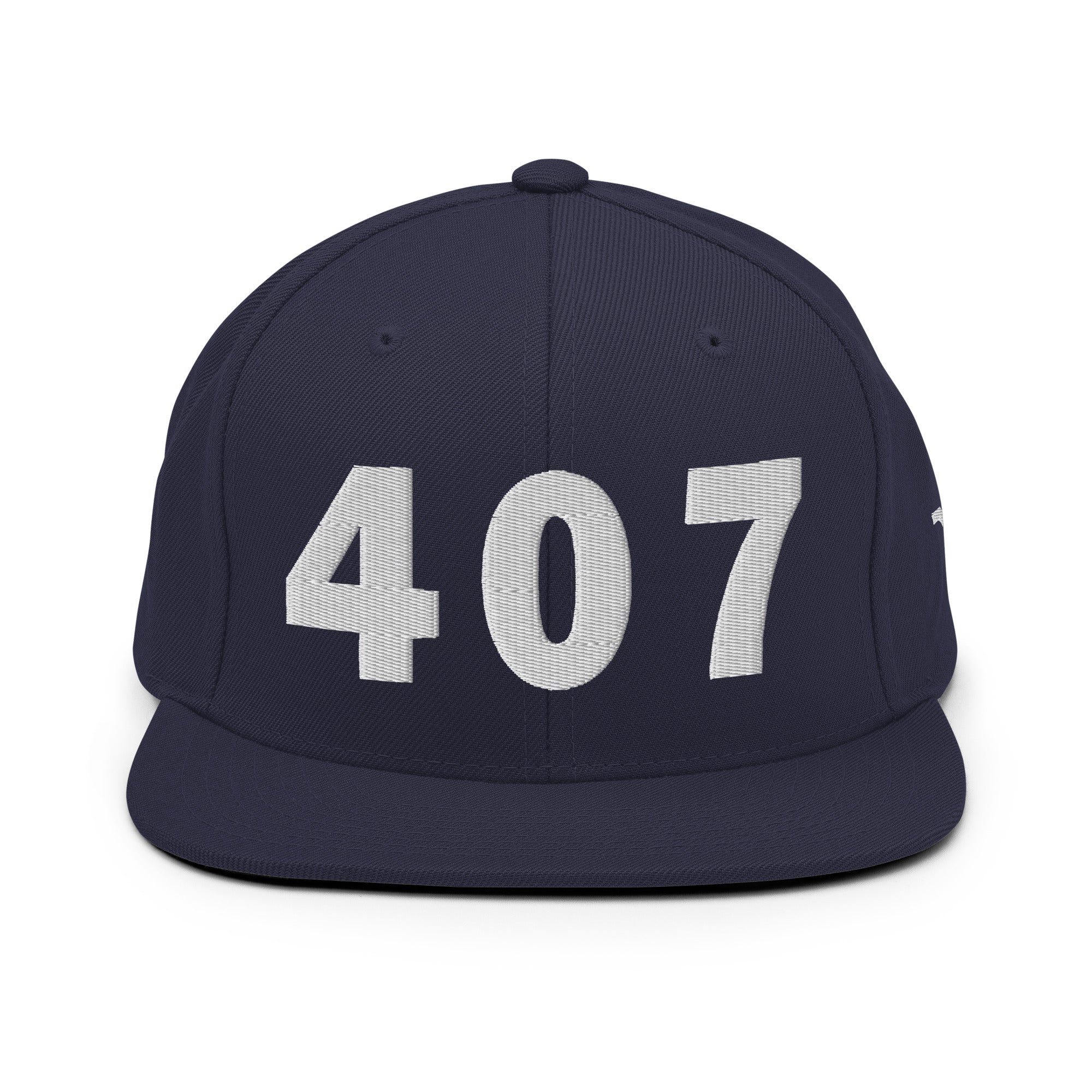 407 Area Code Snapback Hat