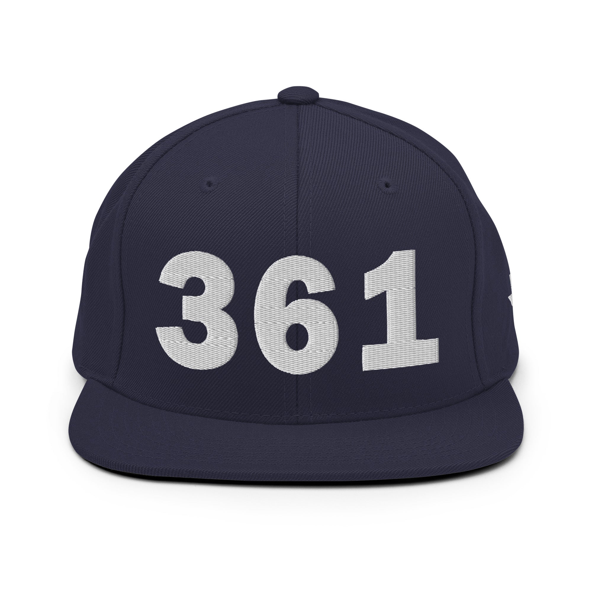 361 Area Code Snapback Hat